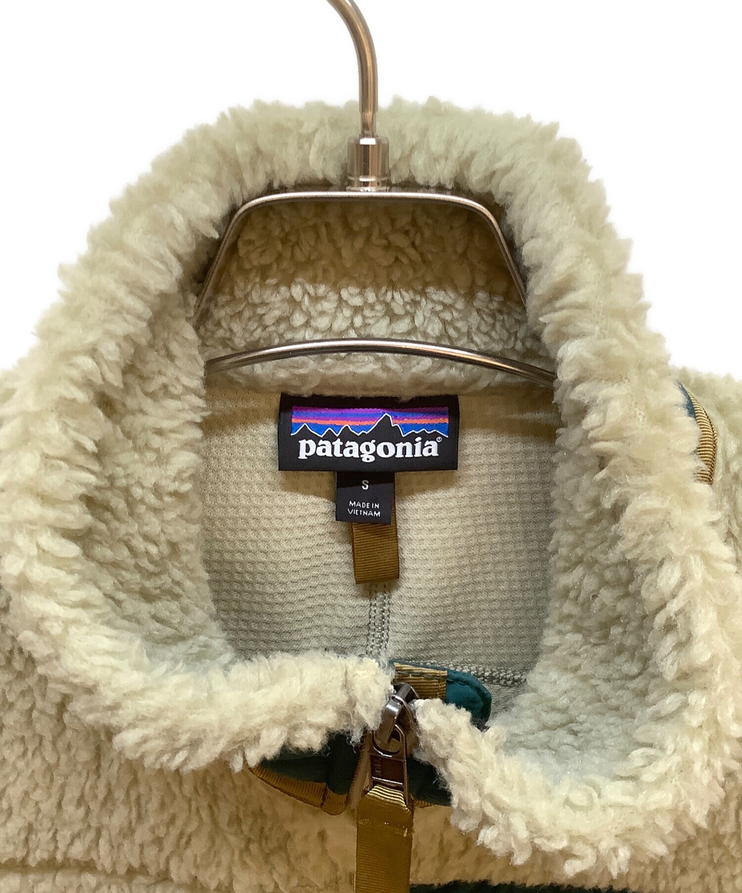 中古・古着通販】Patagonia (パタゴニア) フリースベスト ベージュ