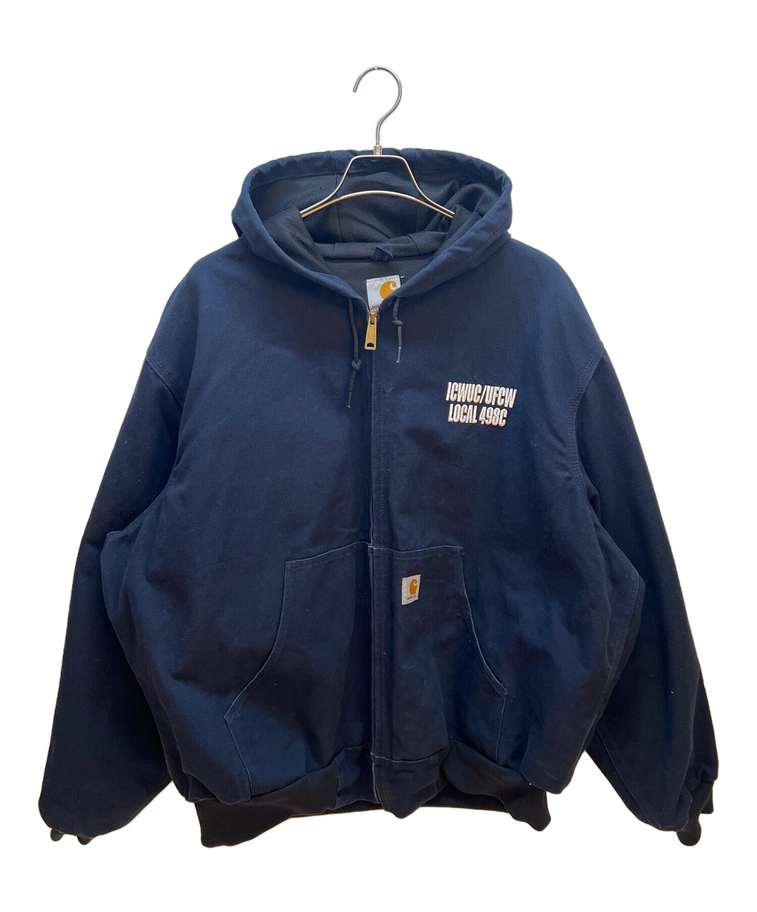 Carharttカーハートduck jacketアクティブジャケットネイビー古着 中古・古着通販】CarHartt (カーハート) Duck Active Jacket ネイビー