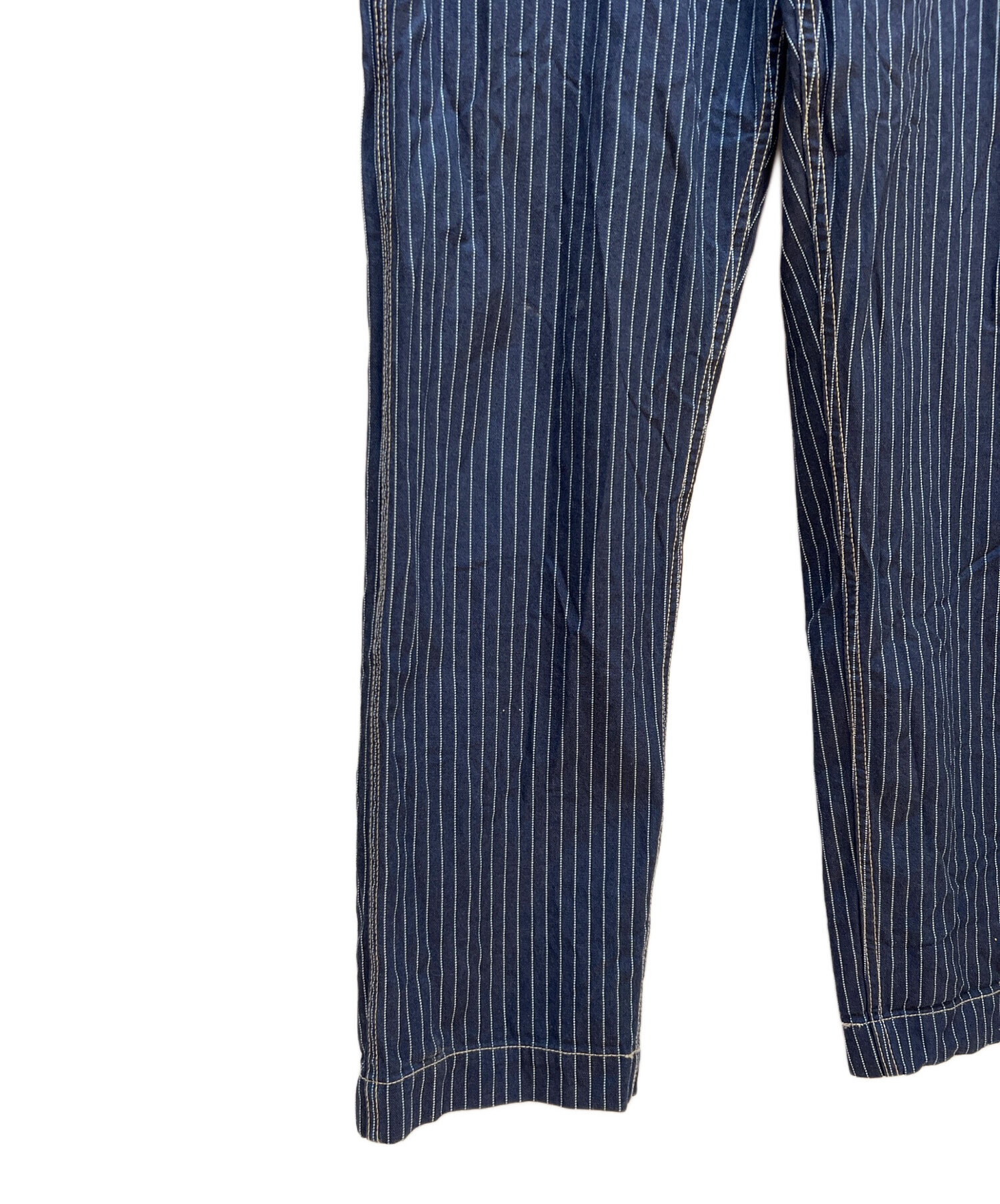 中古・古着通販】SCHOTT BROS. (ショット) ヒッコリーパンツ ネイビー