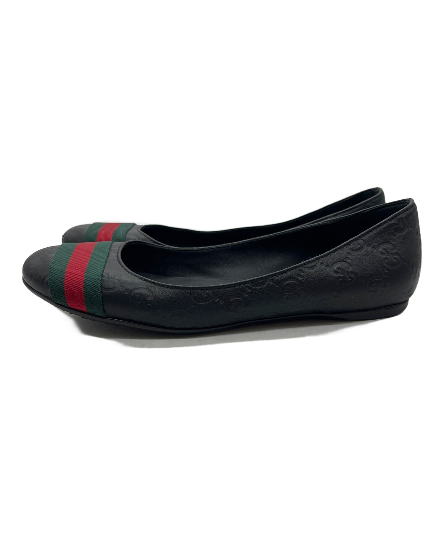 中古・古着通販】GUCCI (グッチ) パンプス ブラック サイズ:不明 中古・古着通販】GUCCI (グッチ) パンプス ブラック サイズ:不明
