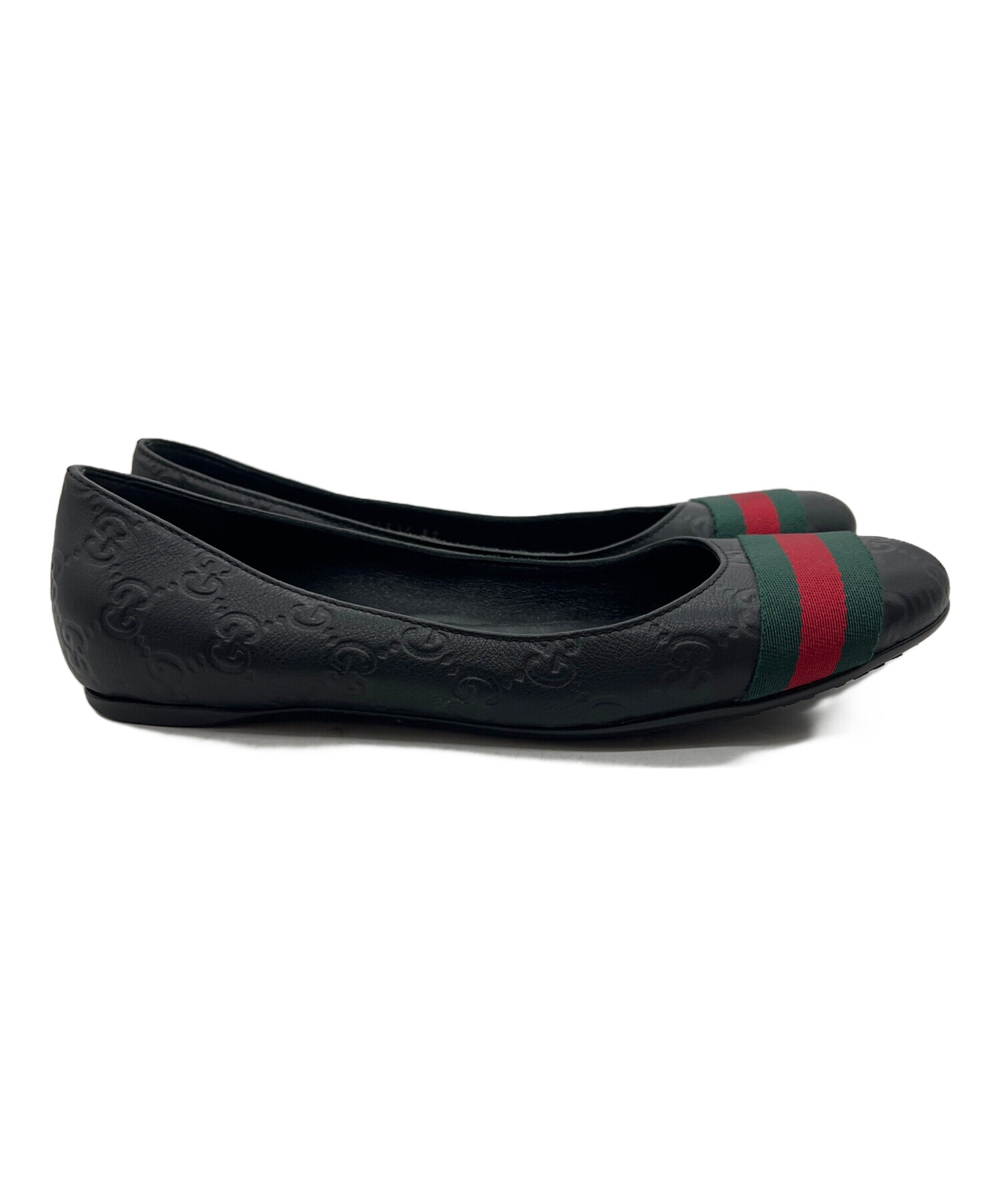 GUCCI グッチ　パンプス 中古・古着通販】GUCCI (グッチ) パンプス ブラック サイズ:不明