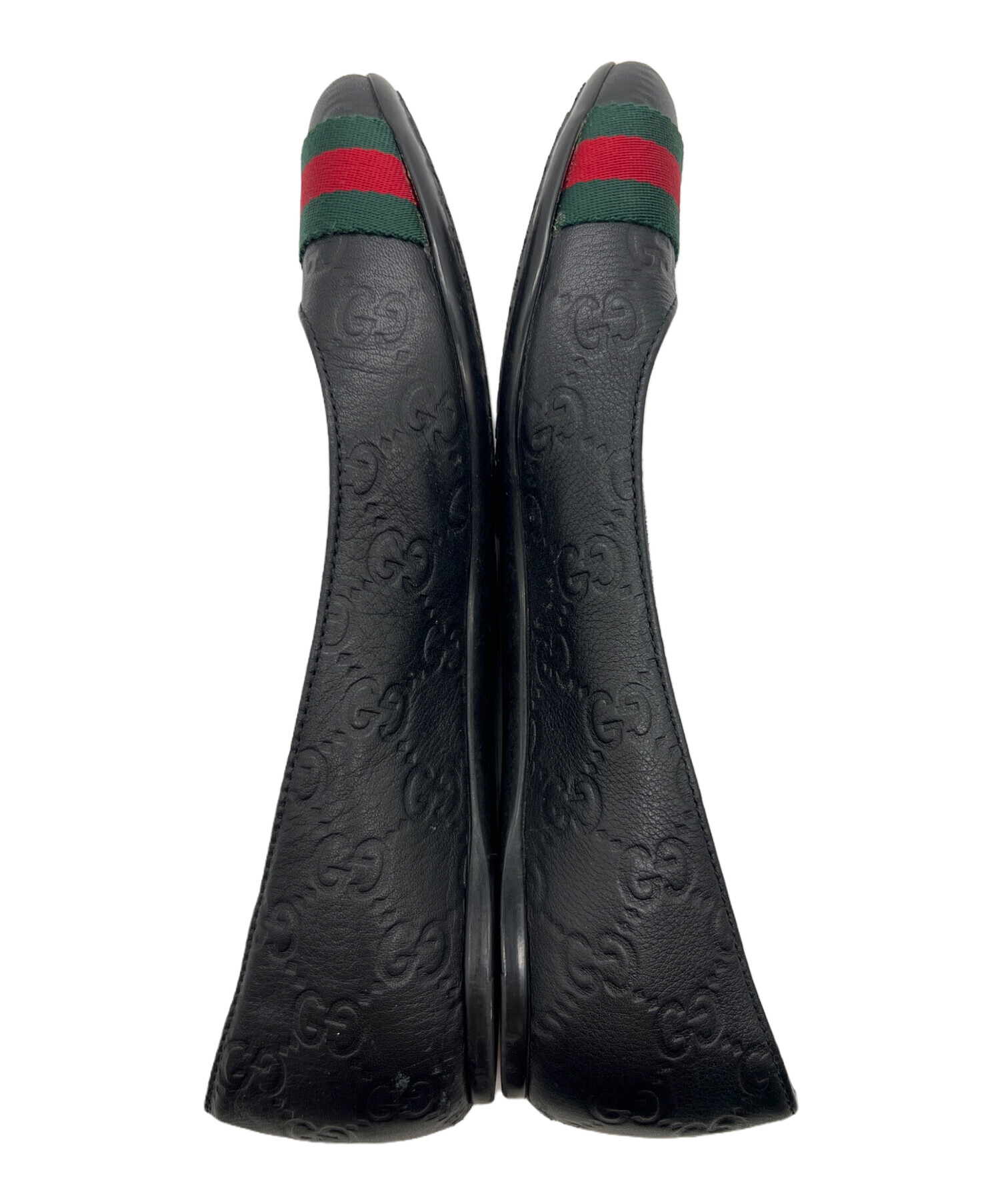 中古・古着通販】GUCCI (グッチ) パンプス ブラック サイズ:不明