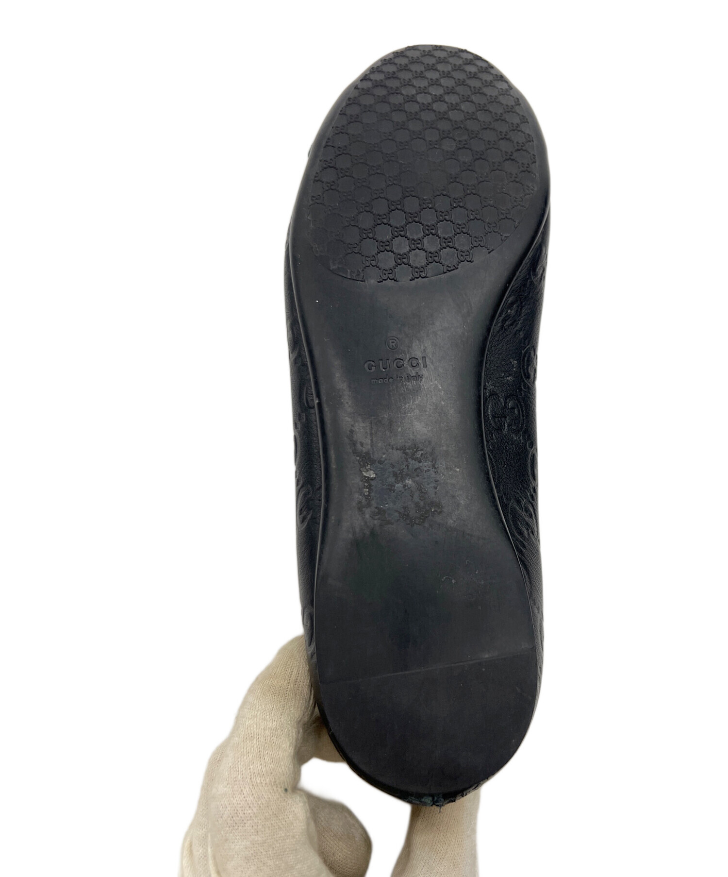 中古・古着通販】GUCCI (グッチ) パンプス ブラック サイズ:不明