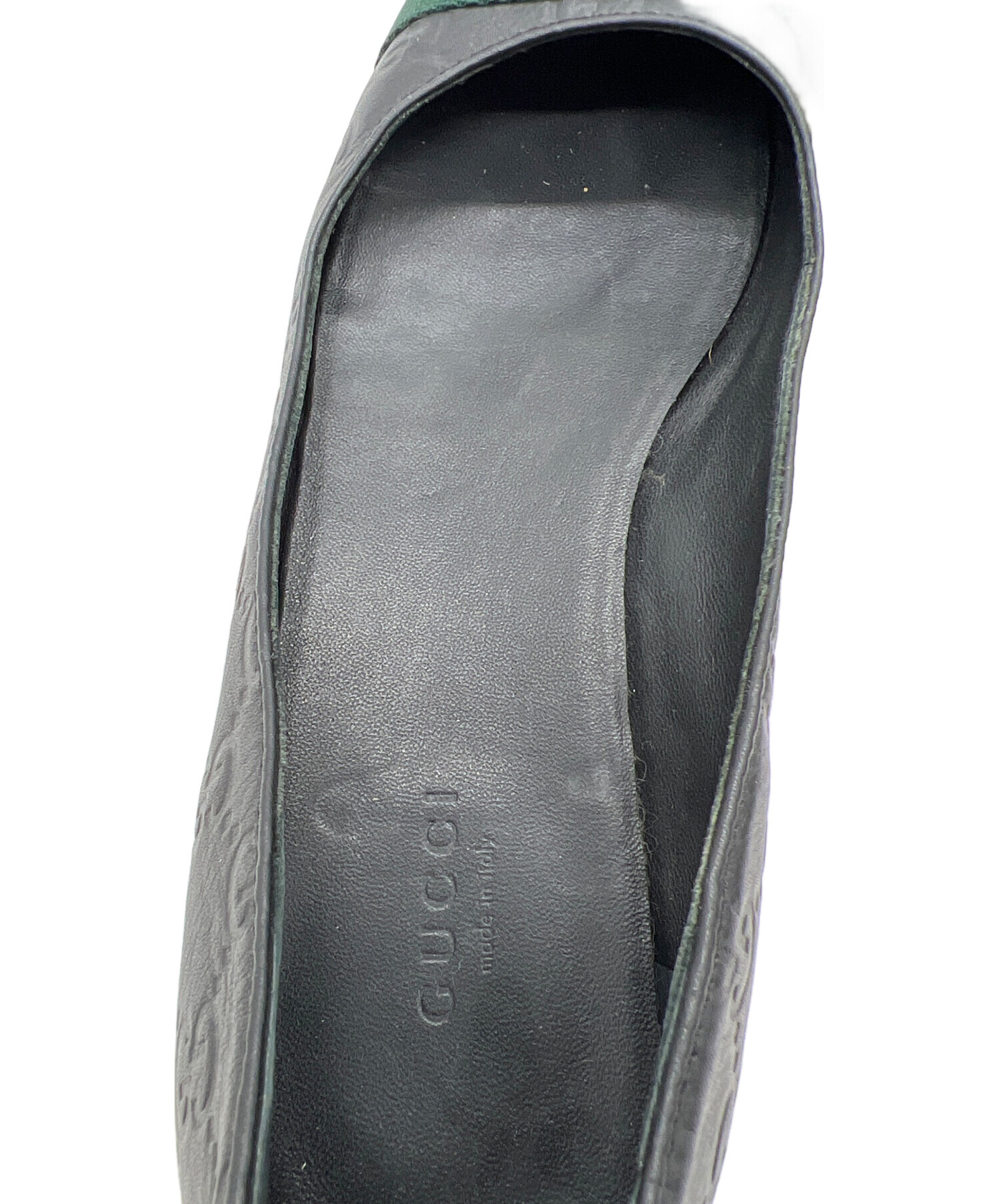 中古・古着通販】GUCCI (グッチ) パンプス ブラック サイズ:不明