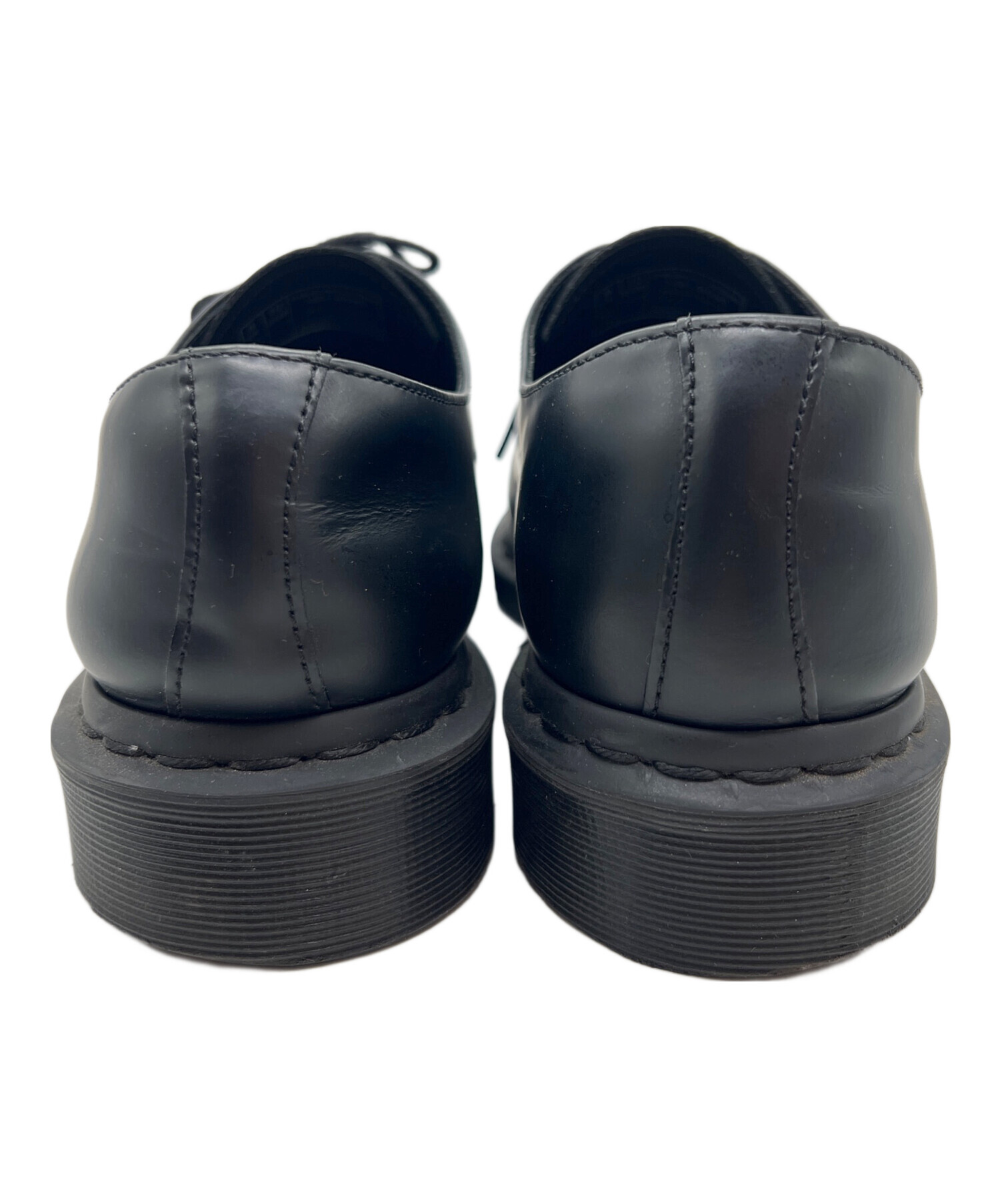 Dr. Martens ブラックレザーシューズ　サイズ27㌢ Dr．Martens(ドクターマーチン) レザーシューズ ブラック サイズ UK 37