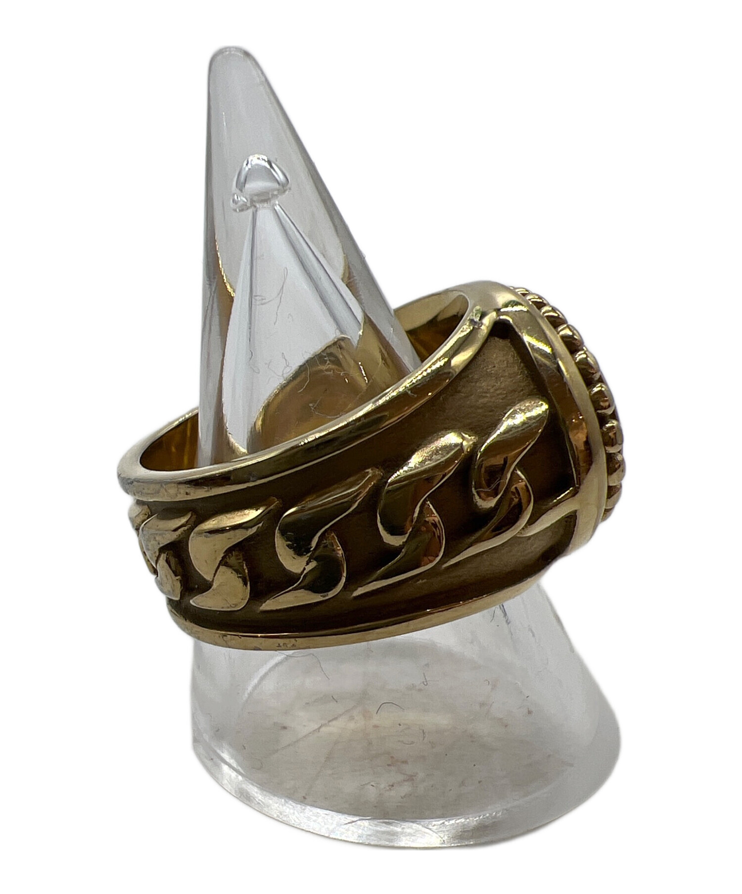 中古・古着通販】DIESEL (ディーゼル) リング ゴールド サイズ:19号