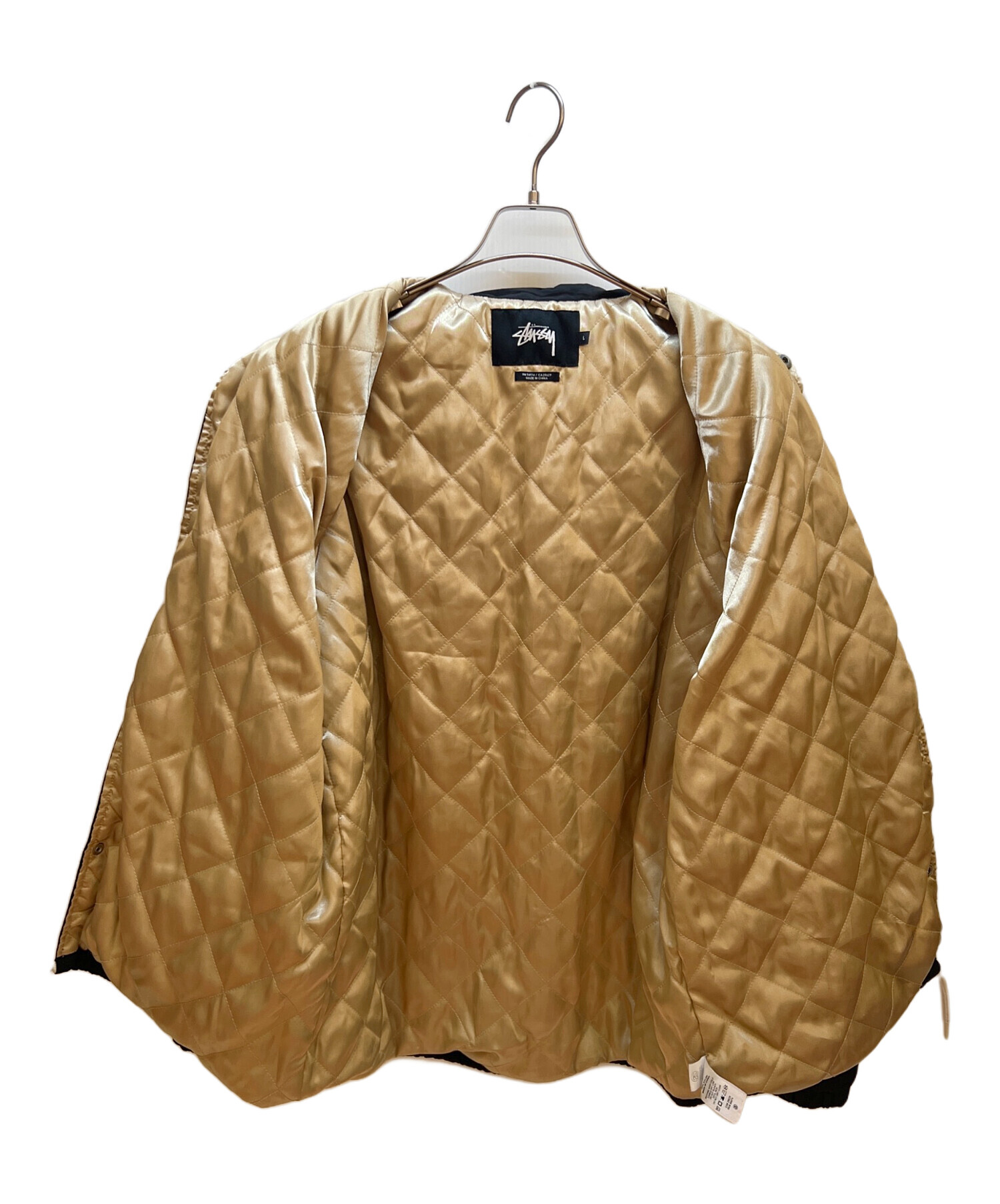 中古・古着通販】stussy (ステューシー) ナイロンジャケット ブラック