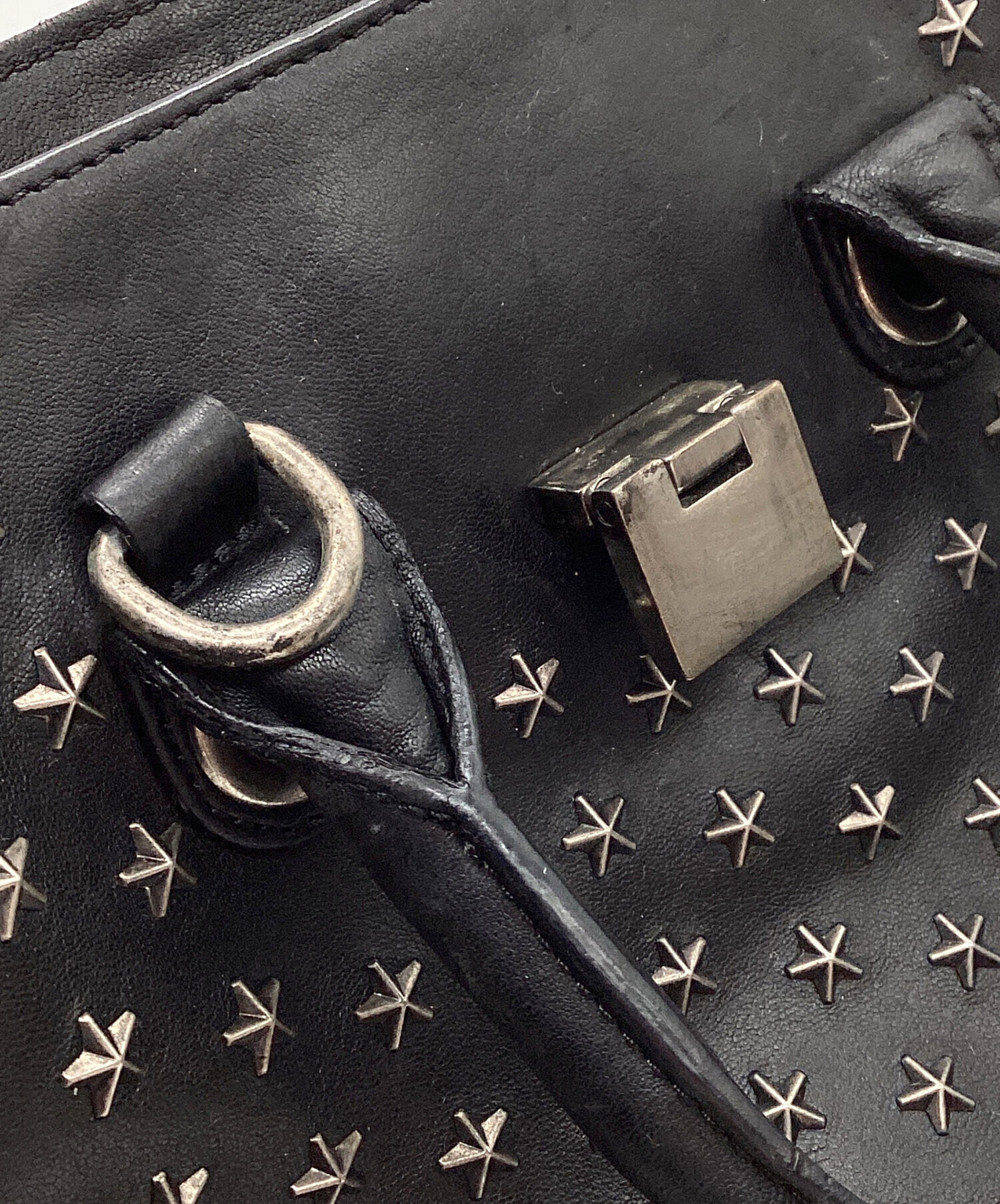 中古・古着通販】JIMMY CHOO (ジミーチュウ) 2WAYショルダーバッグ