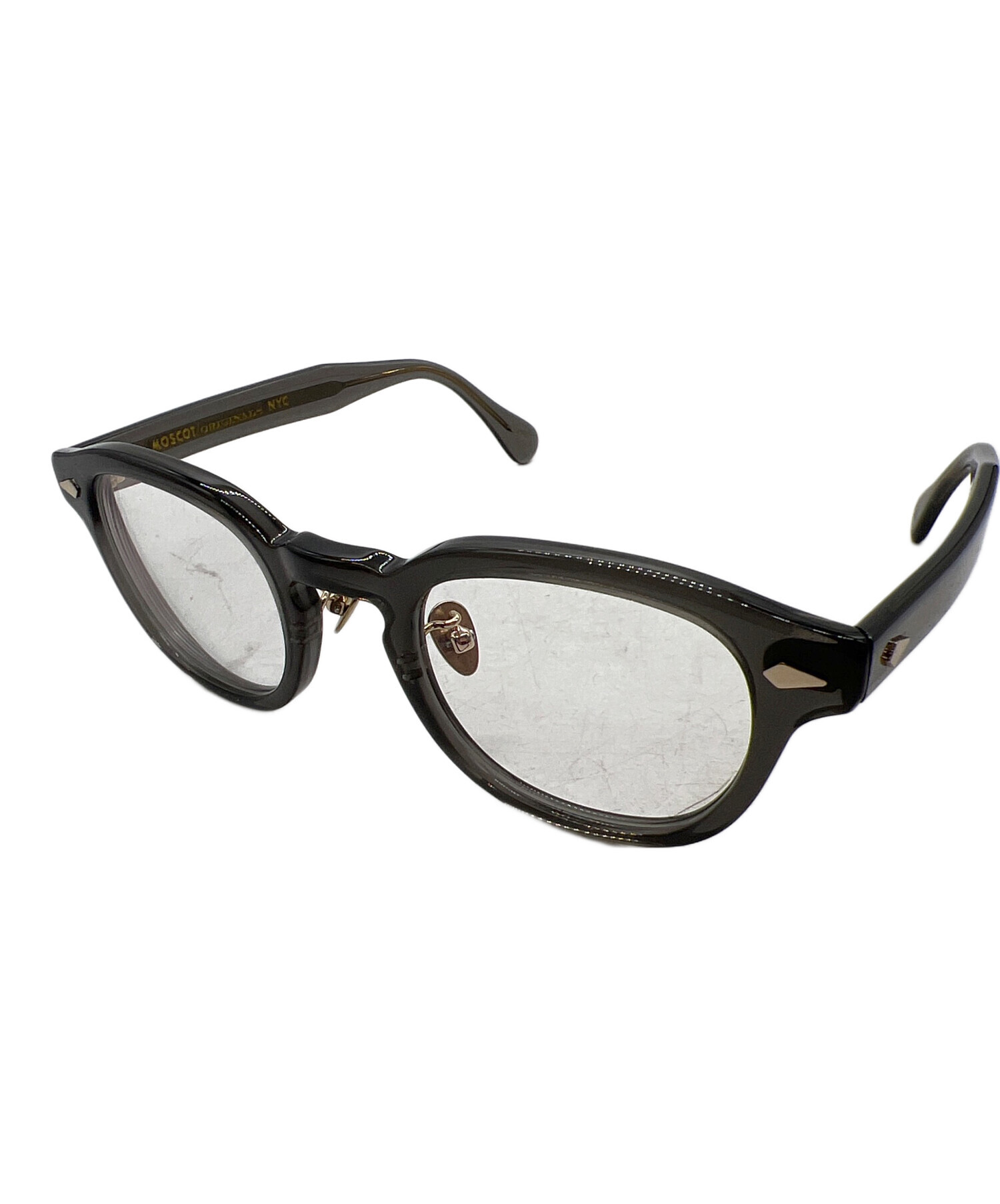 中古・古着通販】MOSCOT (モスコット) サングラス グレー サイズ:46口