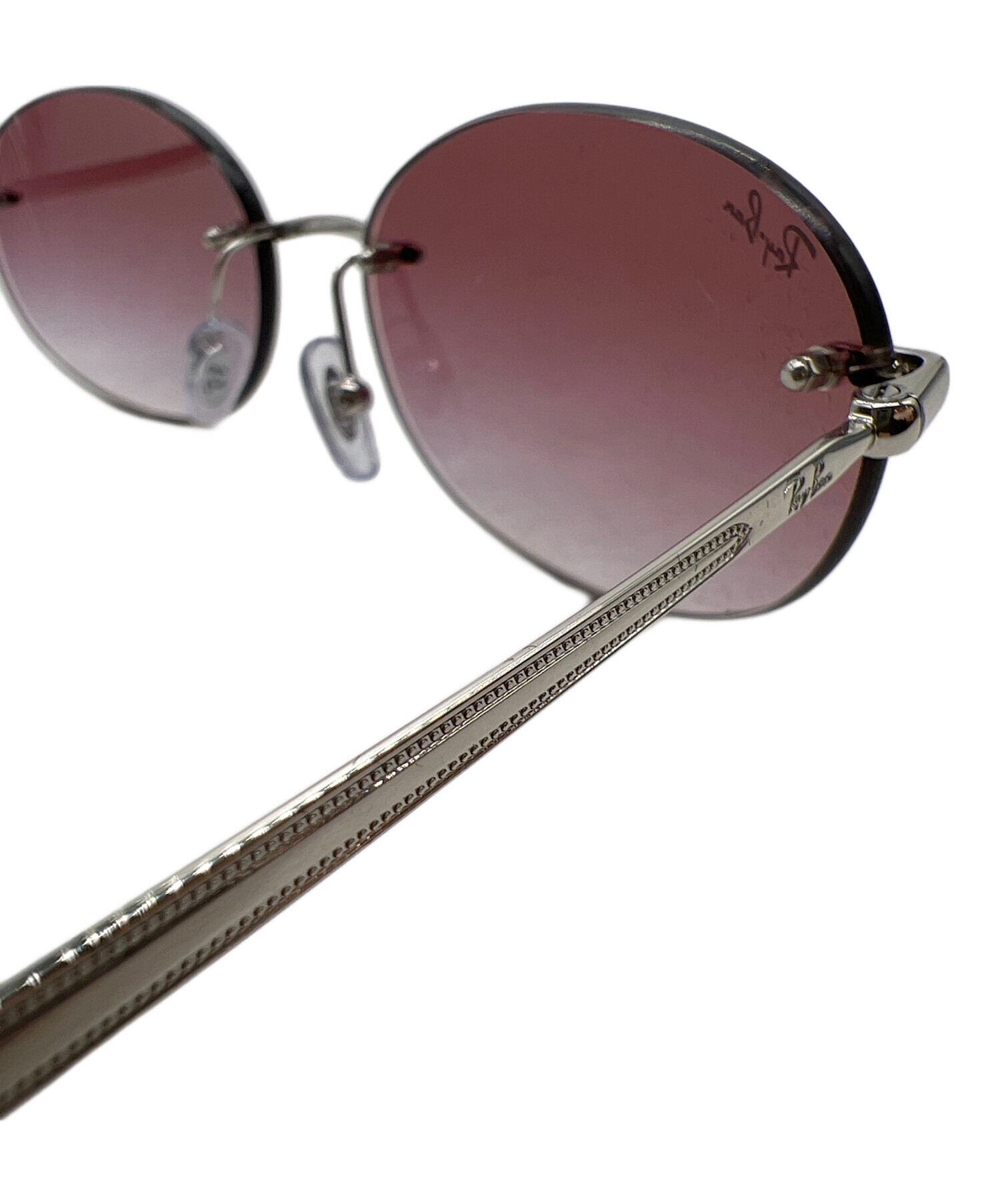 中古・古着通販】RAY-BAN (レイバン) サングラス パープル×シルバー