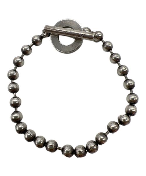 A*B様 【オークション実施中！】GUCCI シルバーチェーンブレスレット 19 中古・古着通販】GUCCI (グッチ) GGロゴボールチェーンブレスレット