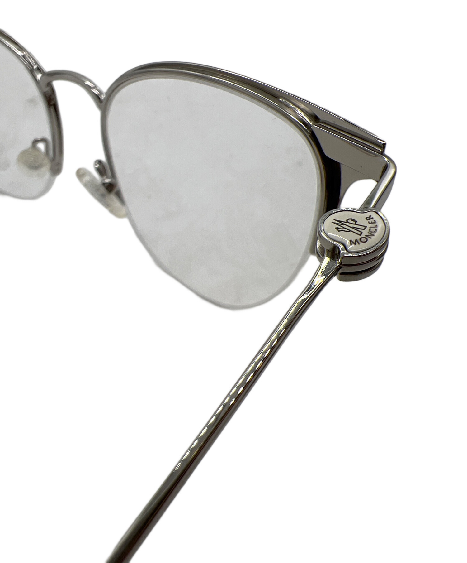 中古・古着通販】MONCLER (モンクレール) 眼鏡 ホワイト サイズ:48 18