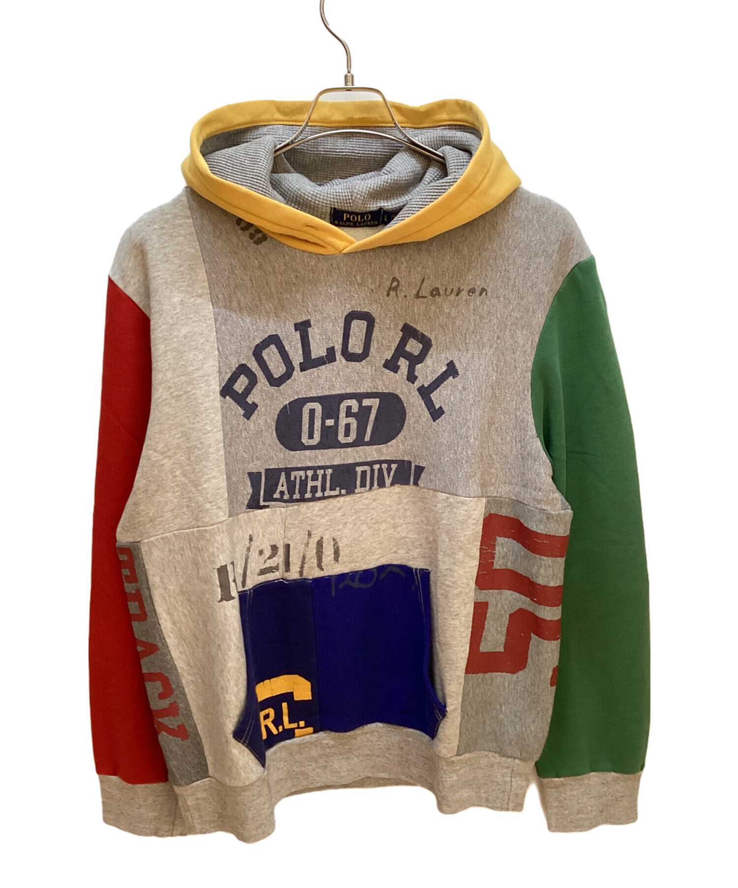 レア！！ラルフローレン プルオーバー パーカー Ralph Lauren RRL 中古・古着通販】POLO RALPH LAUREN (ポロ・ラルフローレン) ロゴプル