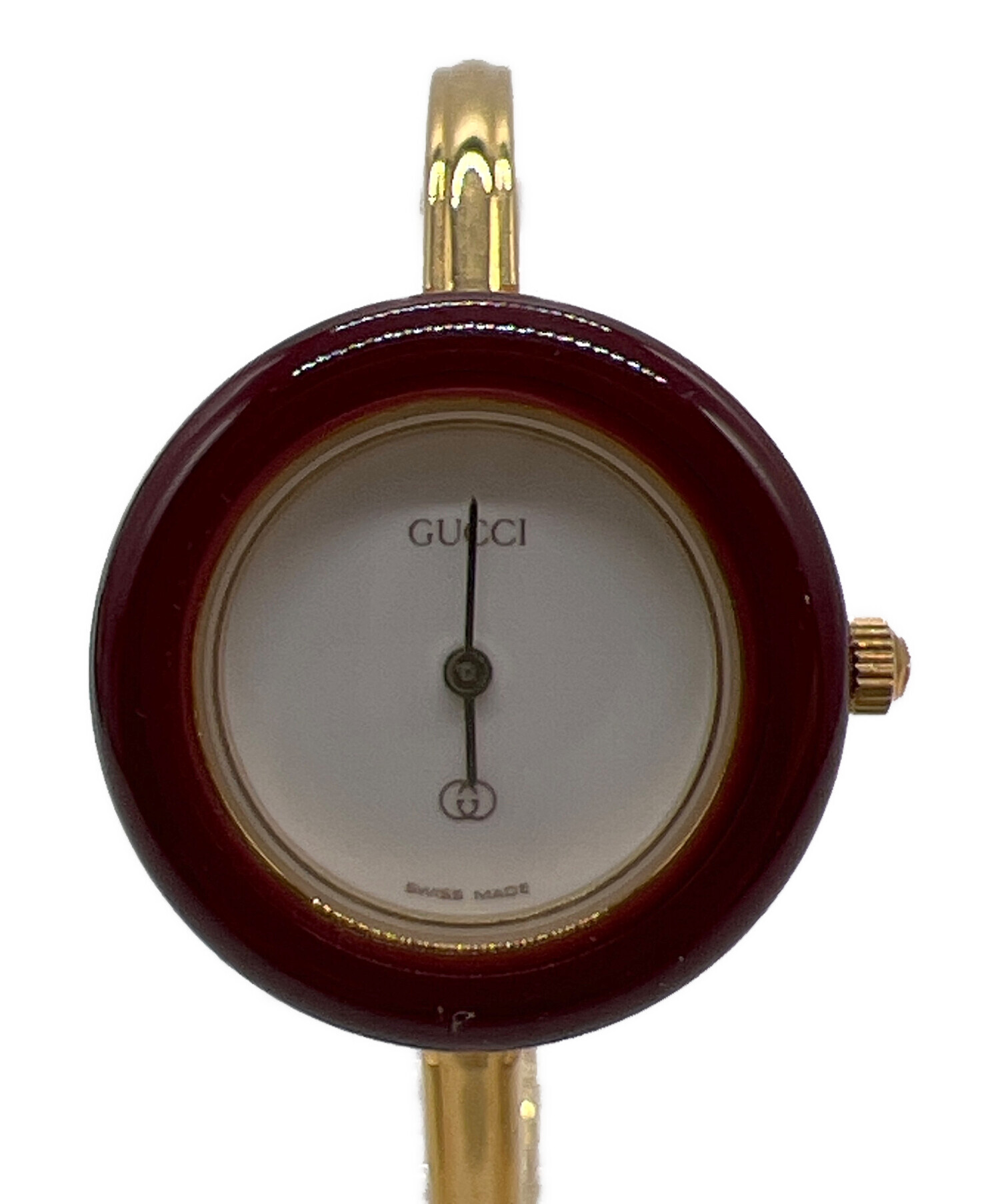 中古・古着通販】GUCCI (グッチ) チェンジベゼル ホワイト｜ブランド