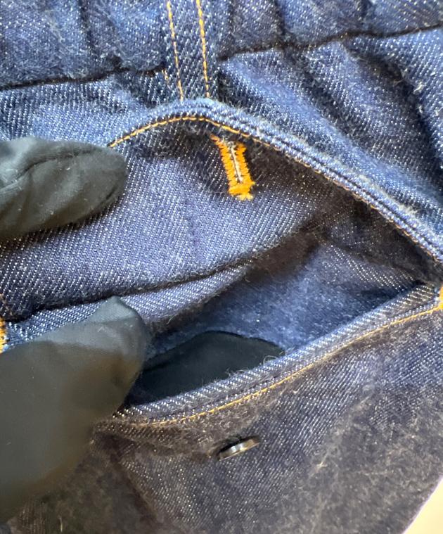 中古・古着通販】MARKAWARE (マーカウェア) タックデニムパンツ