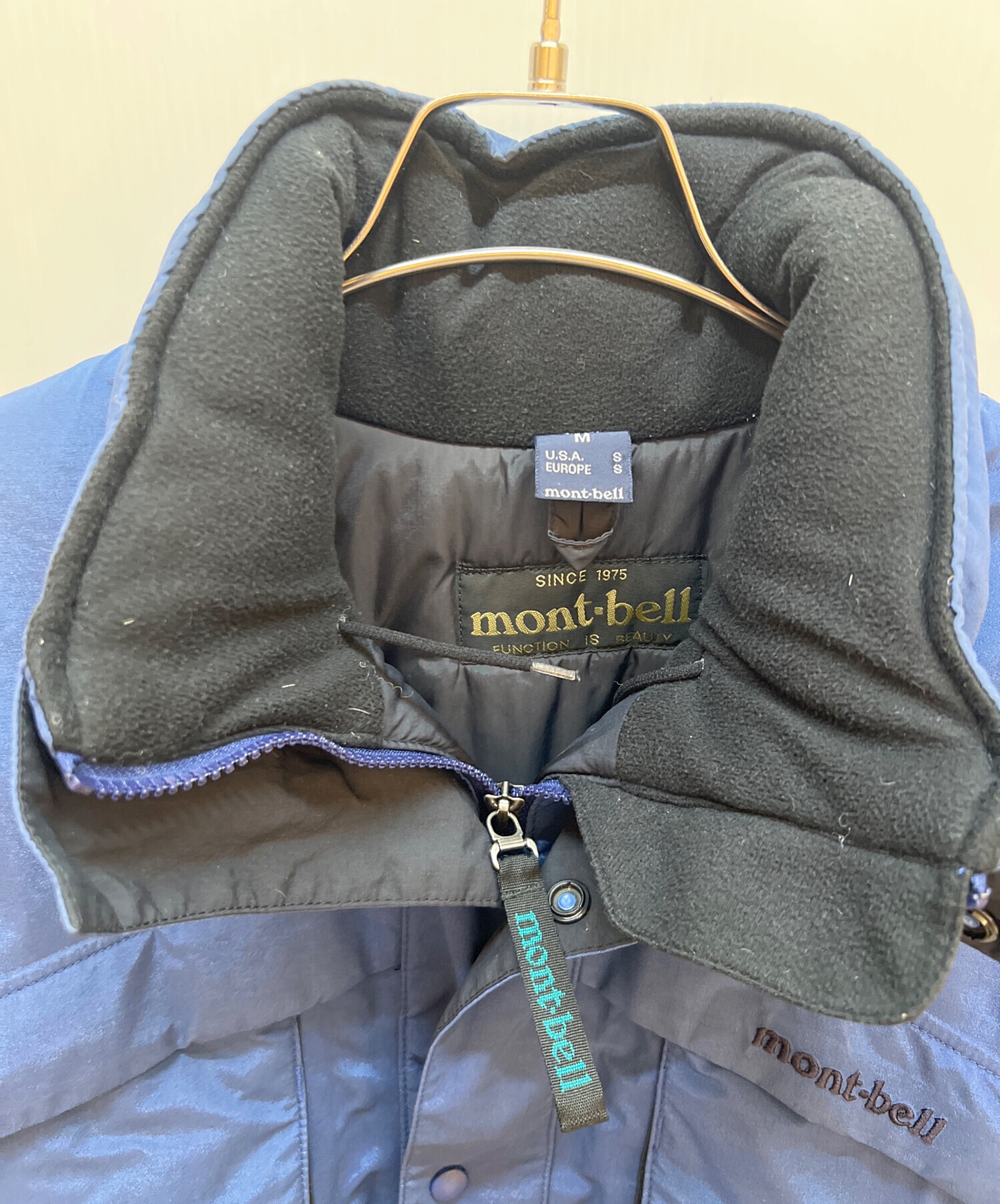 中古・古着通販】mont-bell (モンベル) 中綿ジャケット ブルー サイズ