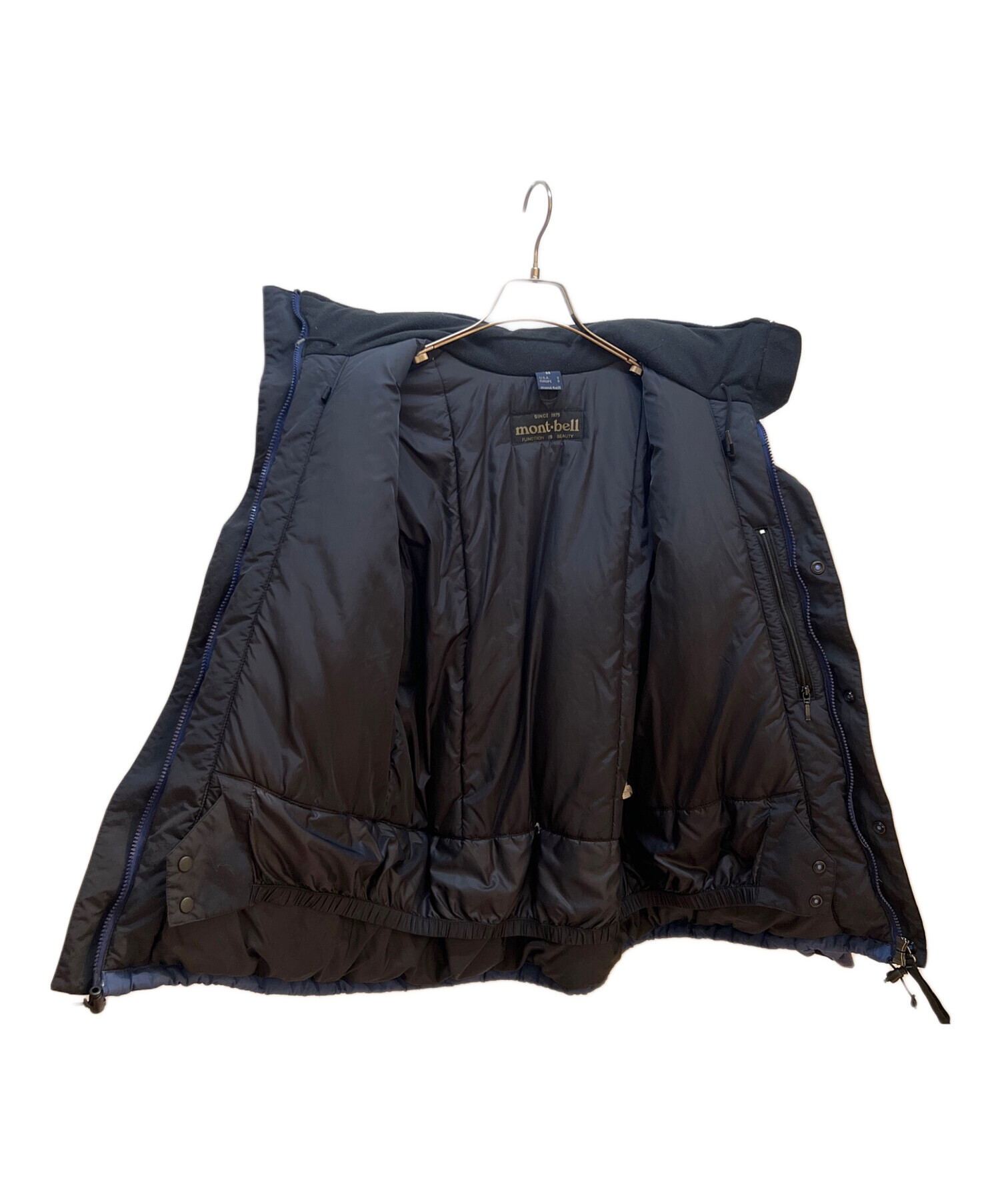 中古・古着通販】mont-bell (モンベル) 中綿ジャケット ブルー サイズ