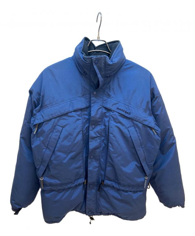 old mont-bell ネイビー　 中綿マウンテンパーカー　古着　y2k 中古・古着通販】mont-bell (モンベル) 中綿ジャケット ブルー サイズ