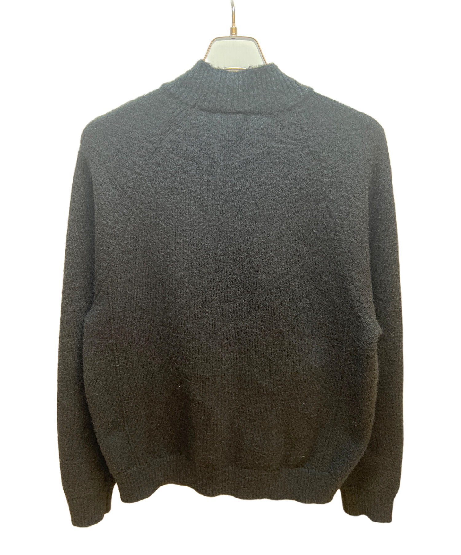 中古・古着通販】adidas (アディダス) ニットジャケット ブラック