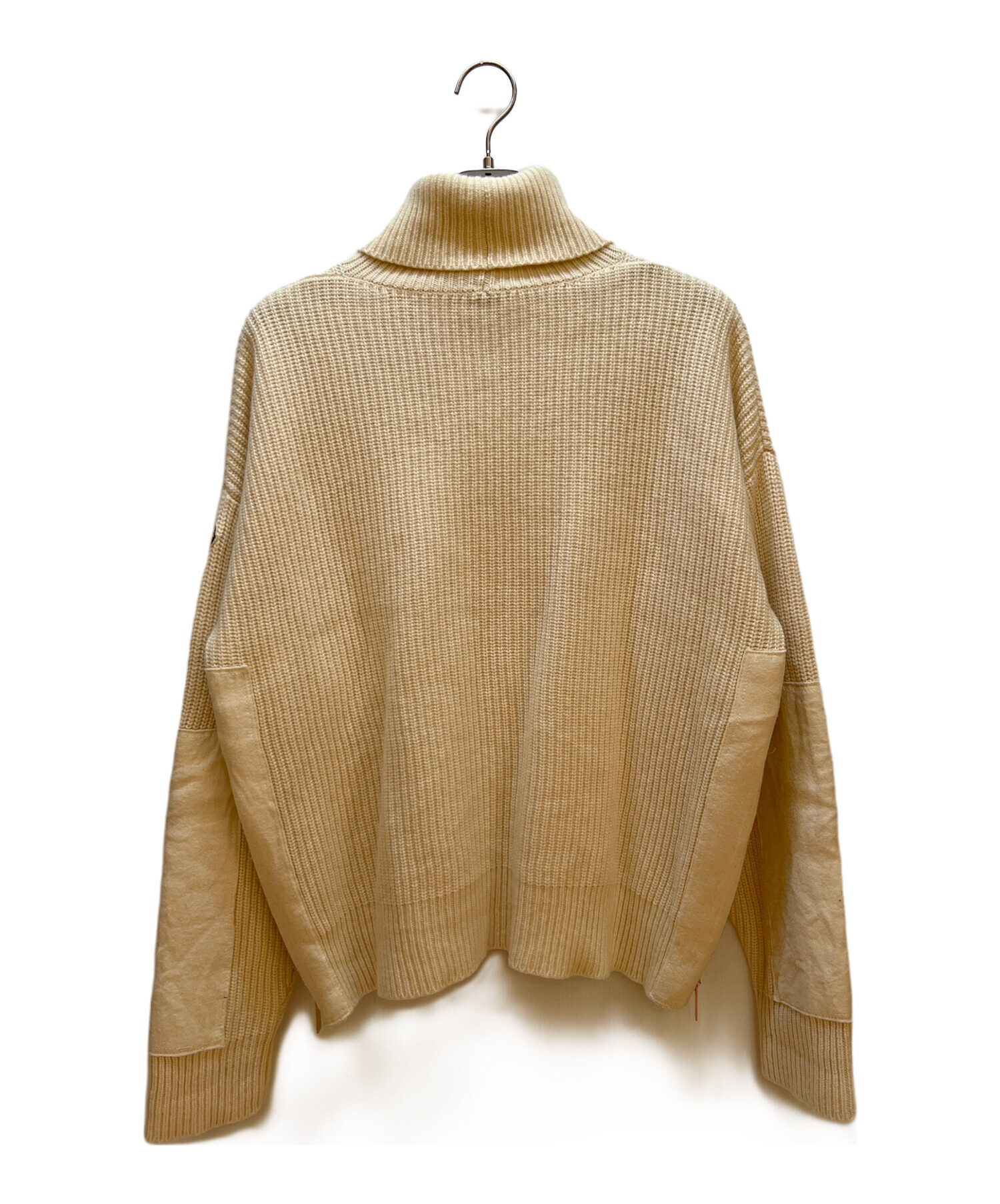 中古・古着通販】MONCLER (モンクレール) 厚手ニット アイボリー