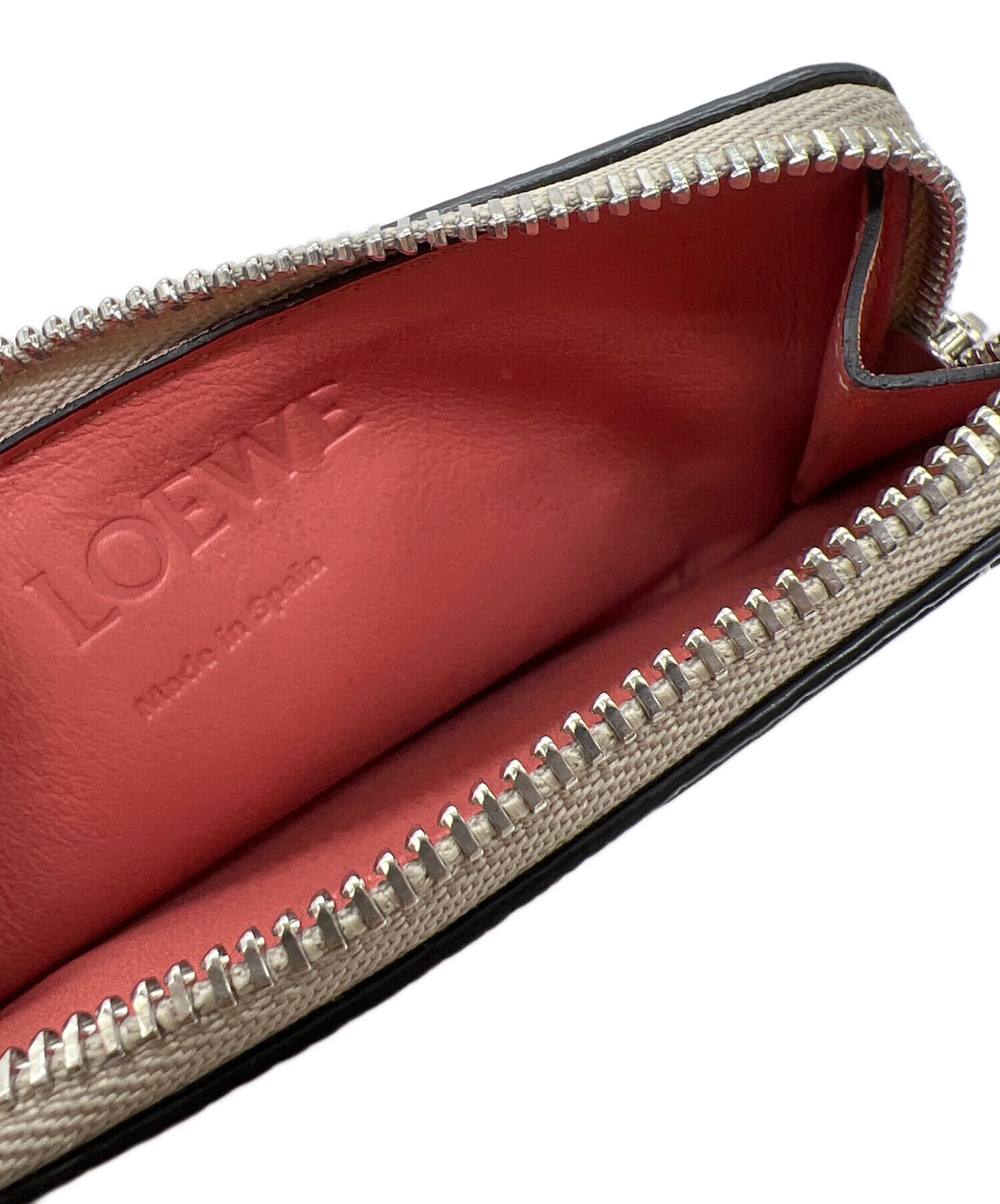 中古・古着通販】LOEWE (ロエベ) カードケース ベージュ｜ブランド