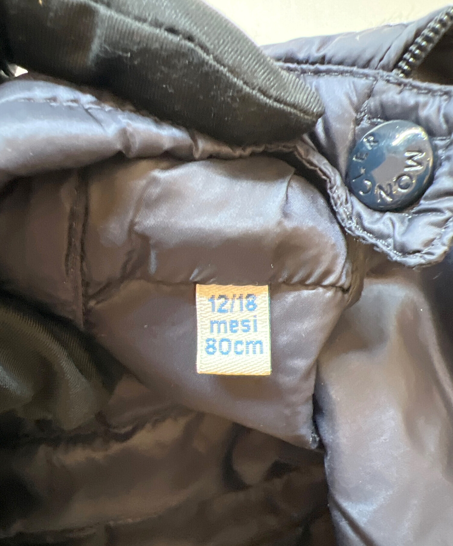 中古・古着通販】MONCLER (モンクレール) ダウンベスト ネイビー 