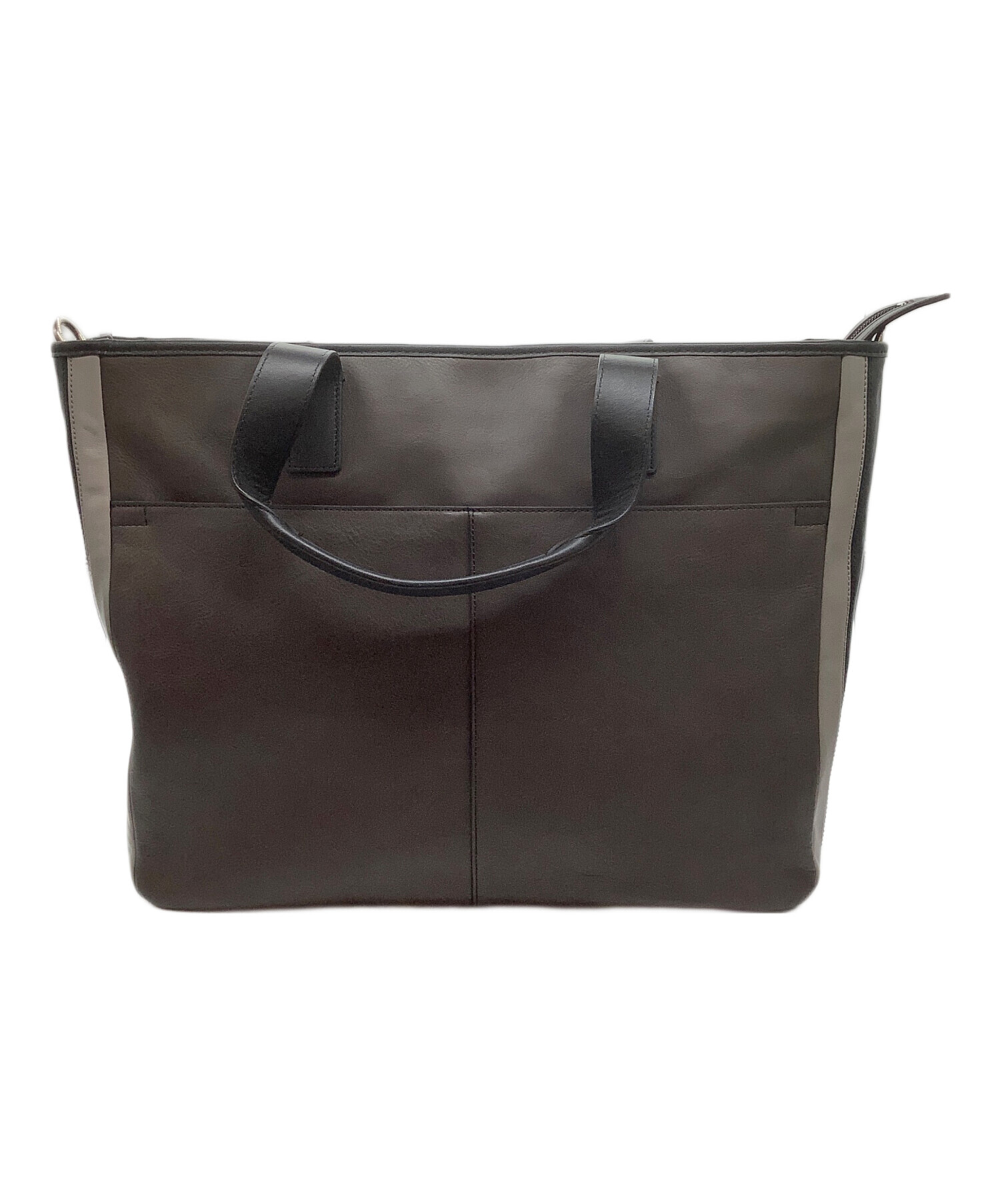 中古・古着通販】COACH (コーチ) トートバッグ ダークブラウン