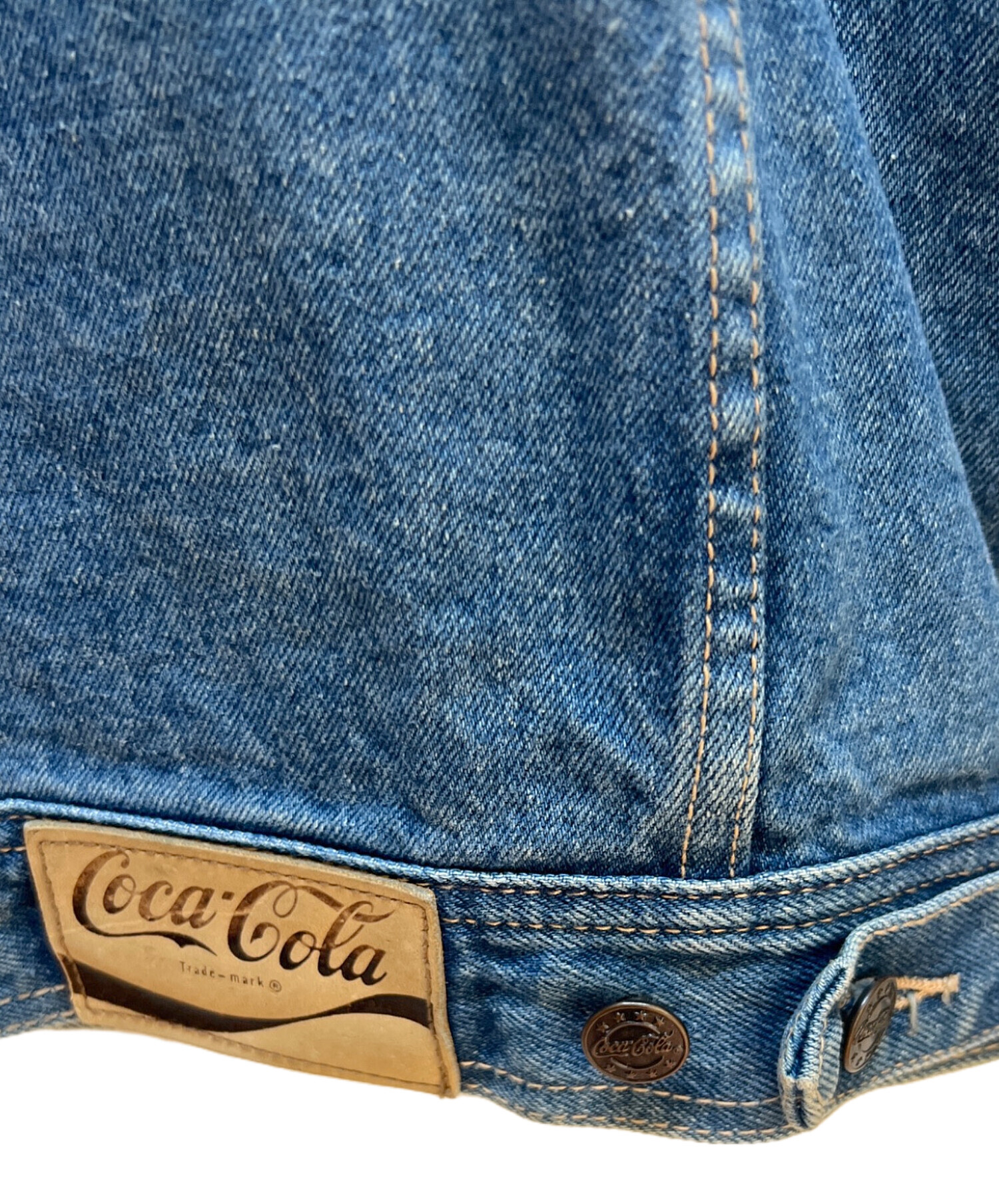 中古・古着通販】Coca Cola (コカコーラ) デニムジャケット ブルー