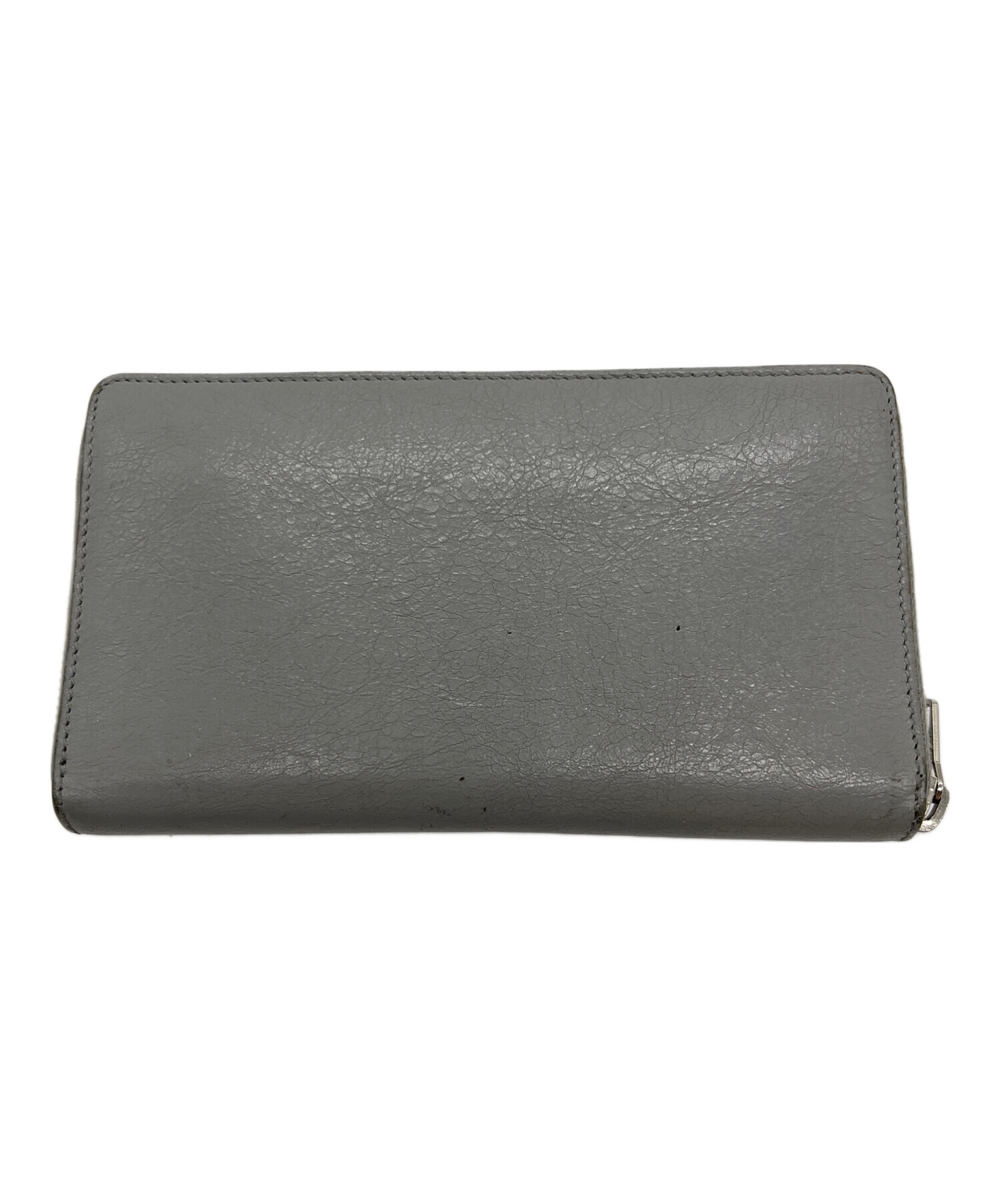 【BIGお買い物ラリー★30%OFFセール中】バレンシアガ BALENCIAGA 長財布 グレー レディース 中古 中古・古着通販】BALENCIAGA (バレンシアガ) 長財布 グレー｜ブランド