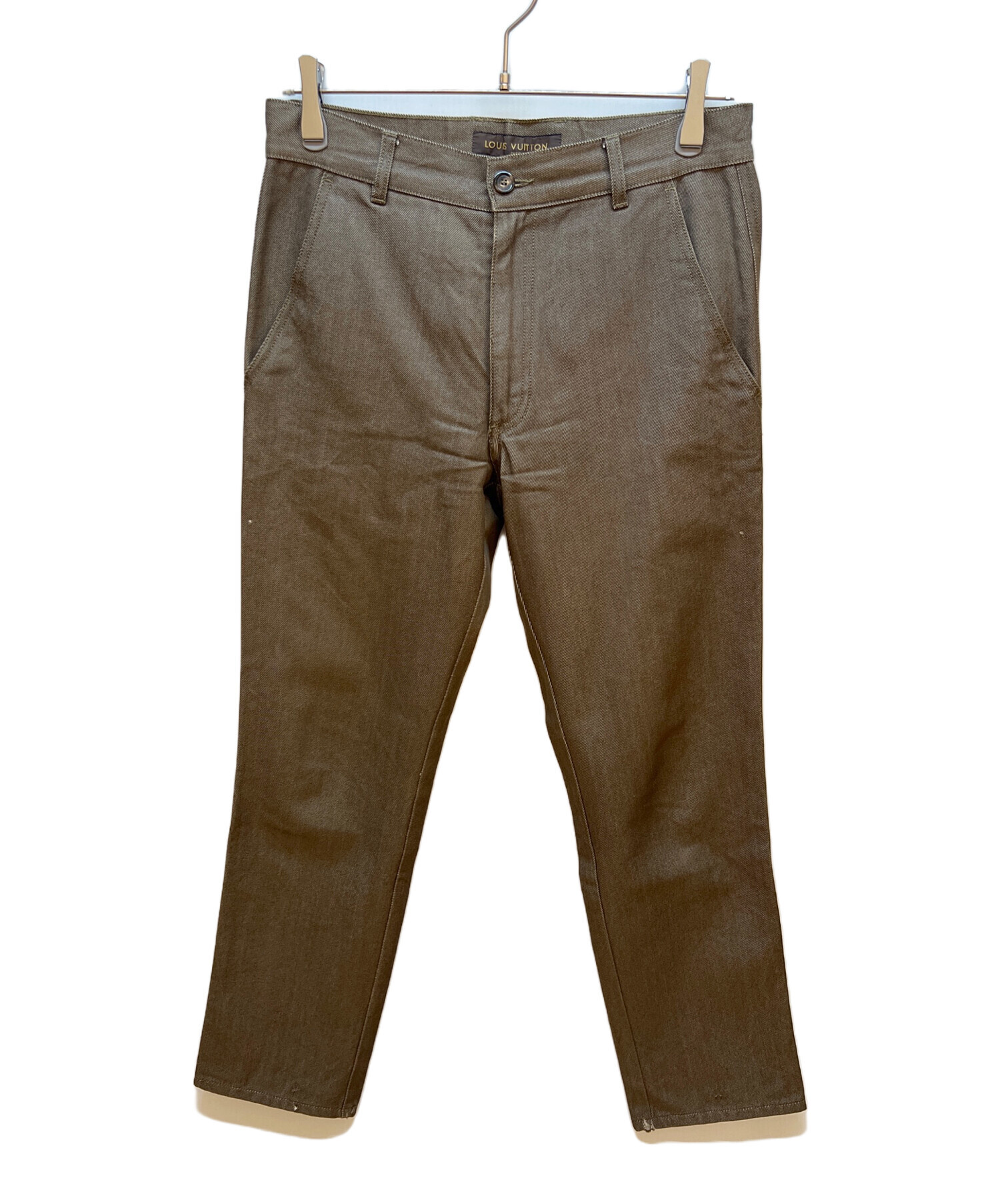 LOUIS VUITTON ルイヴィトン スラックス メンズ 【古着】【中古】 中古・古着通販】LOUIS VUITTON (ルイ ヴィトン) スラックス ブラウン