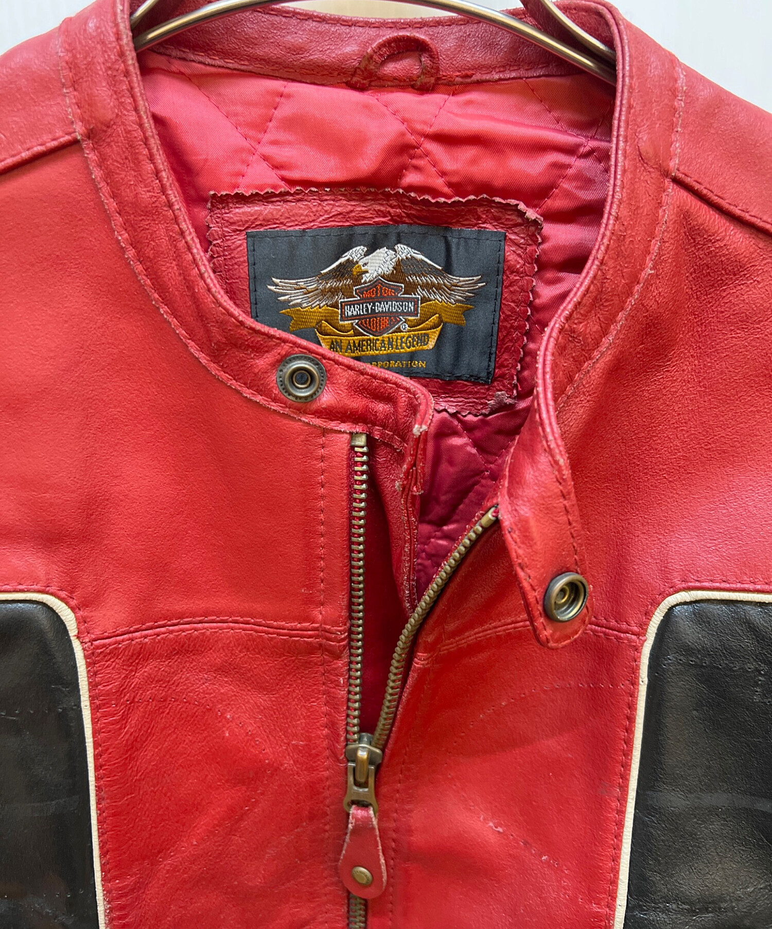 中古・古着通販】HARLEY-DAVIDSON (ハーレーダビッドソン) レザー