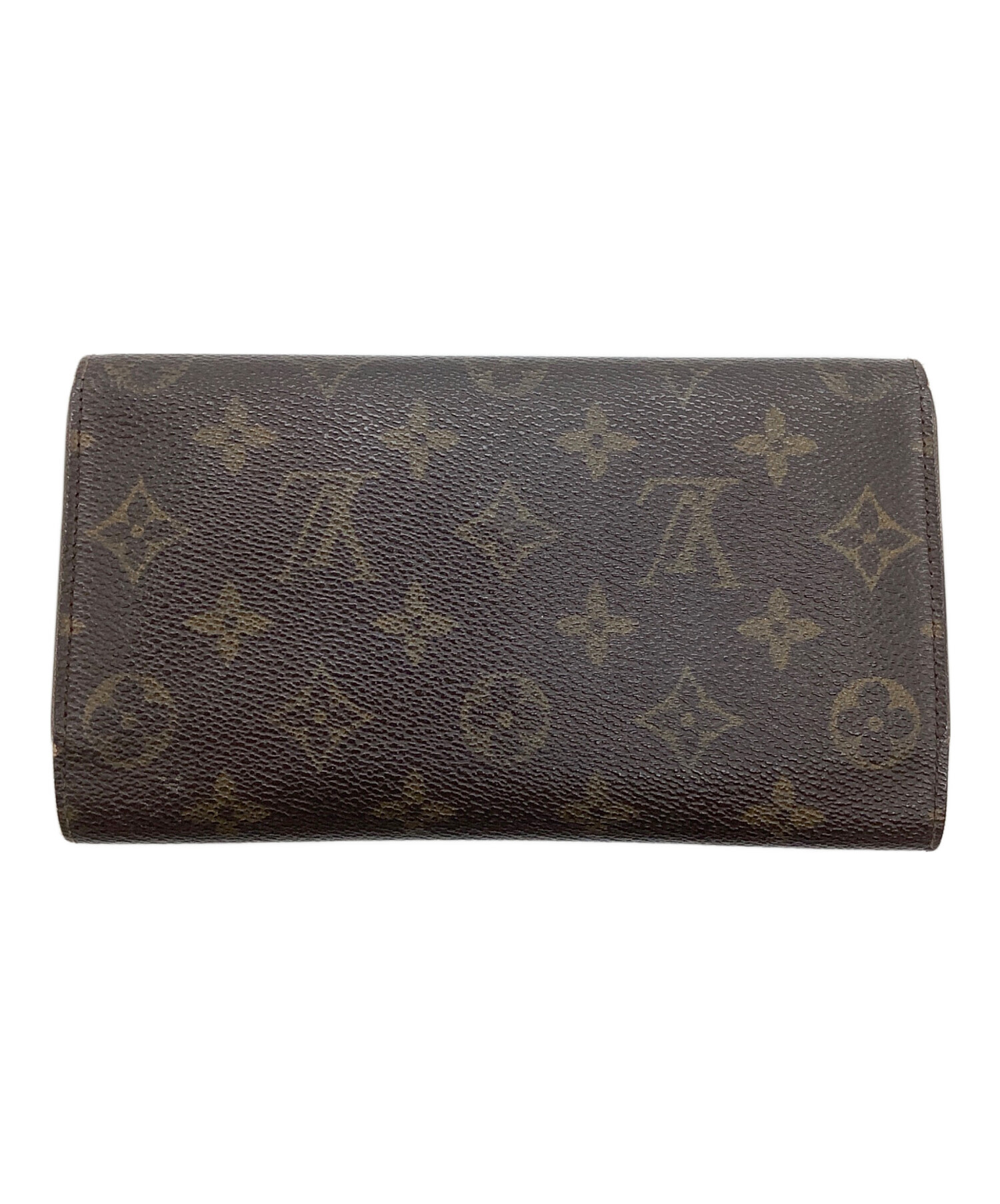 中古・古着通販】LOUIS VUITTON (ルイ ヴィトン) 3つ折り財布 ブラウン