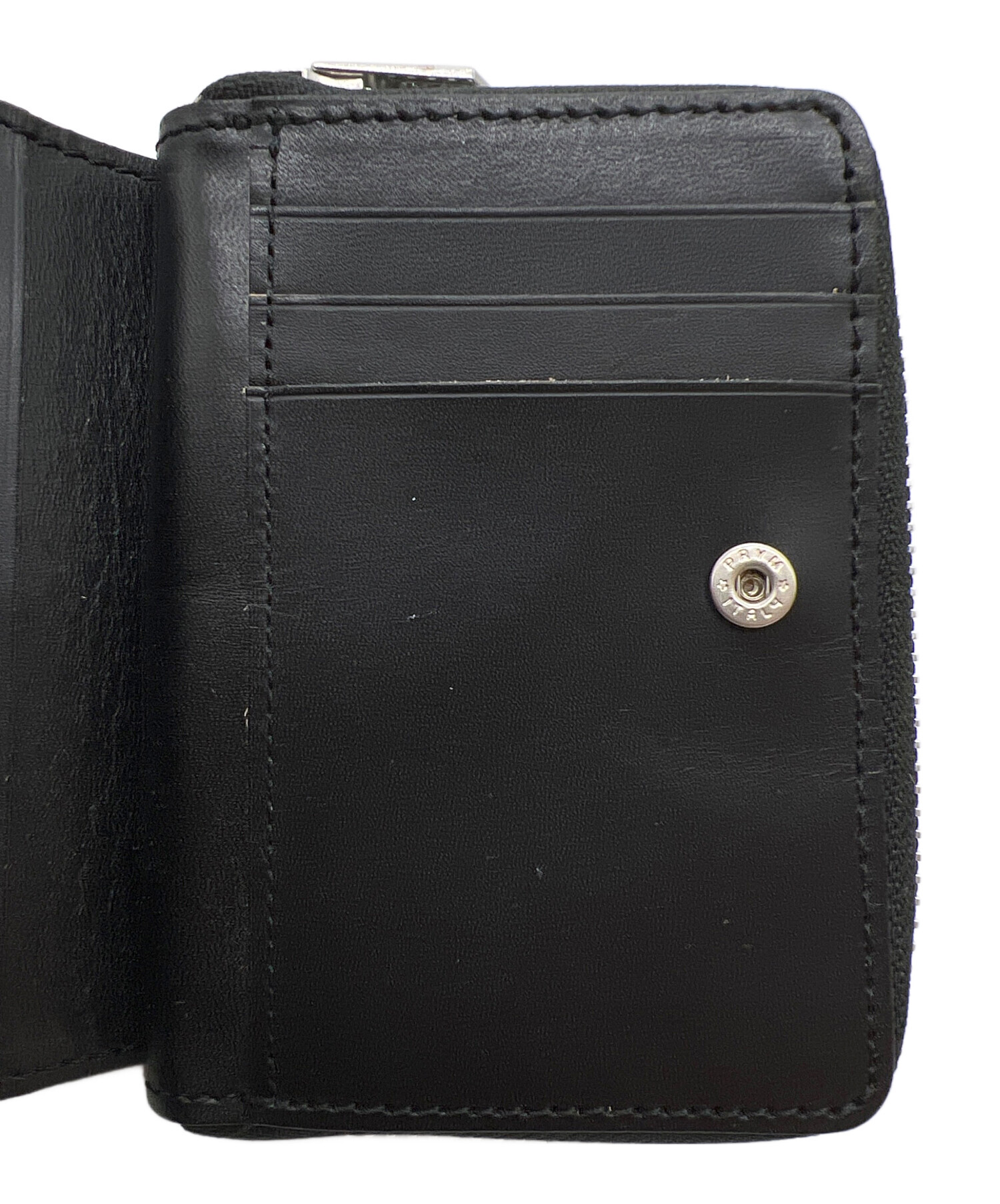 中古・古着通販】PORTER (ポーター) 2つ折り財布/DUKE ブラック