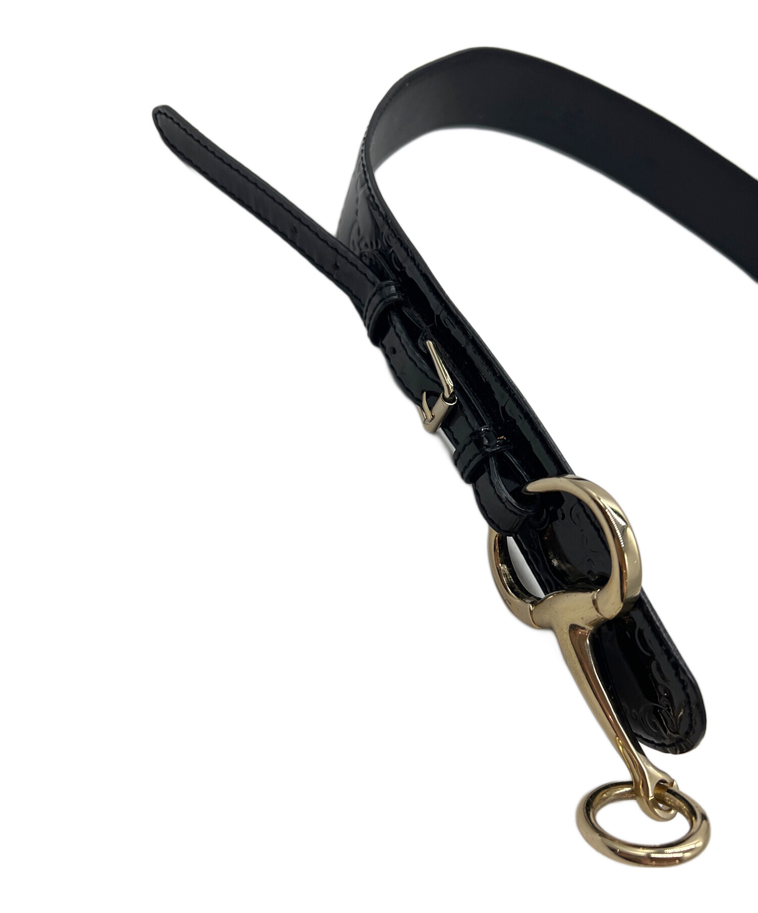 美品❤︎GUCCI グッチ ホースビット ベルト ブラック ゴールド 楽天市場】グッチ GUCCI レザー ホースビット ベルト 488939 ブラック