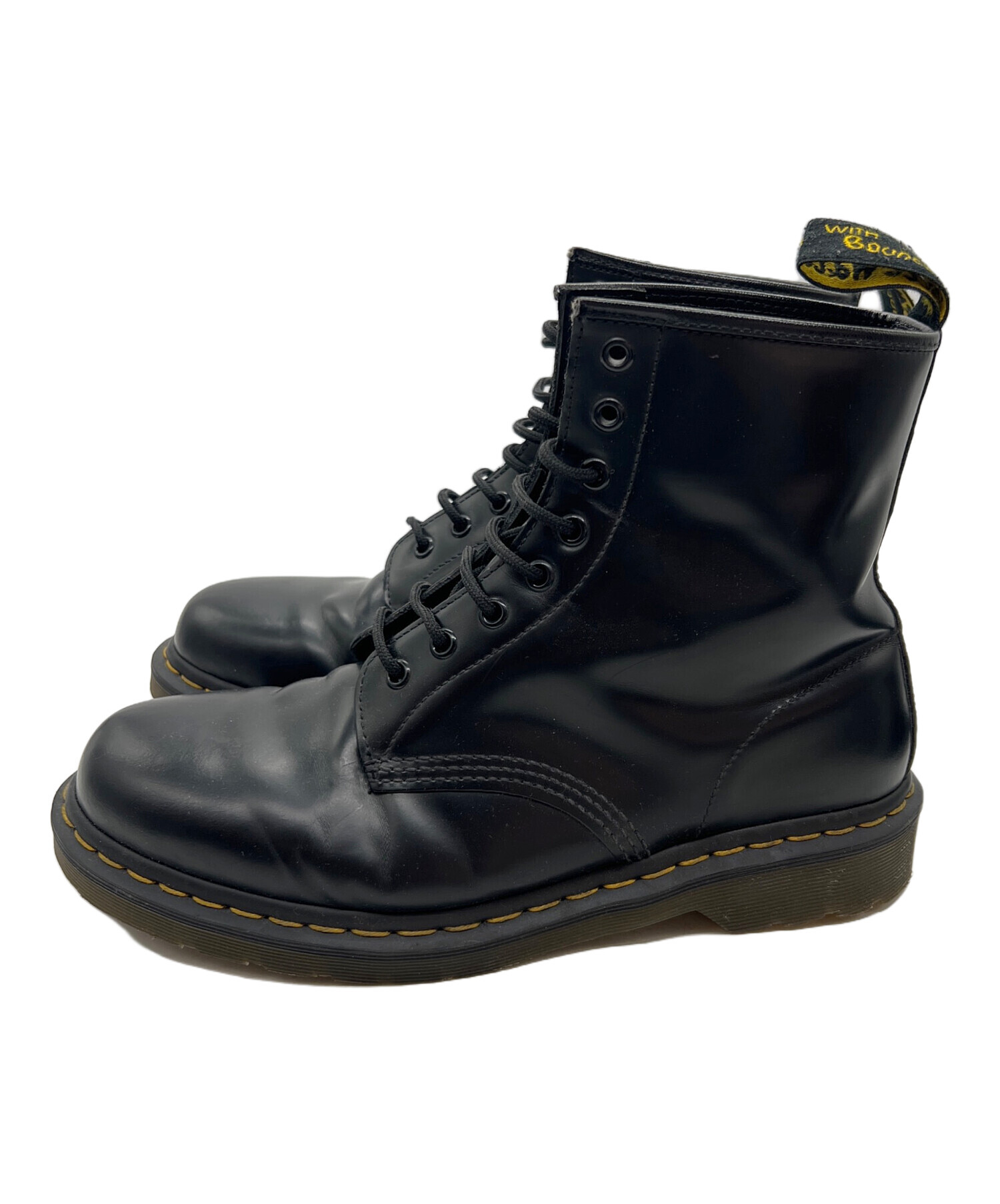 中古　8ホール　Dr.Martens 25cm ブラック 中古・古着通販】Dr.Martens (ドクターマーチン) 8ホールブーツ