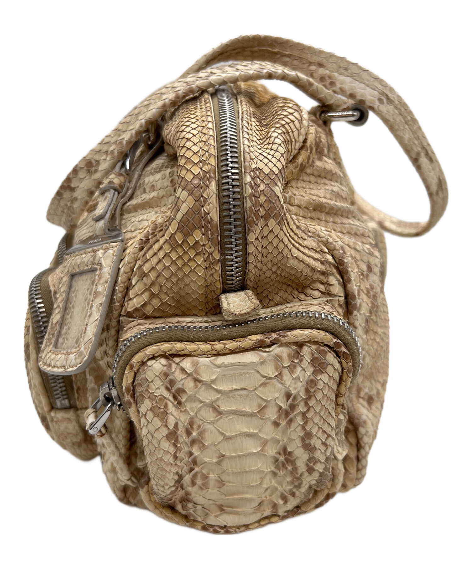 中古・古着通販】PRADA (プラダ) トートバッグ ベージュ｜ブランド