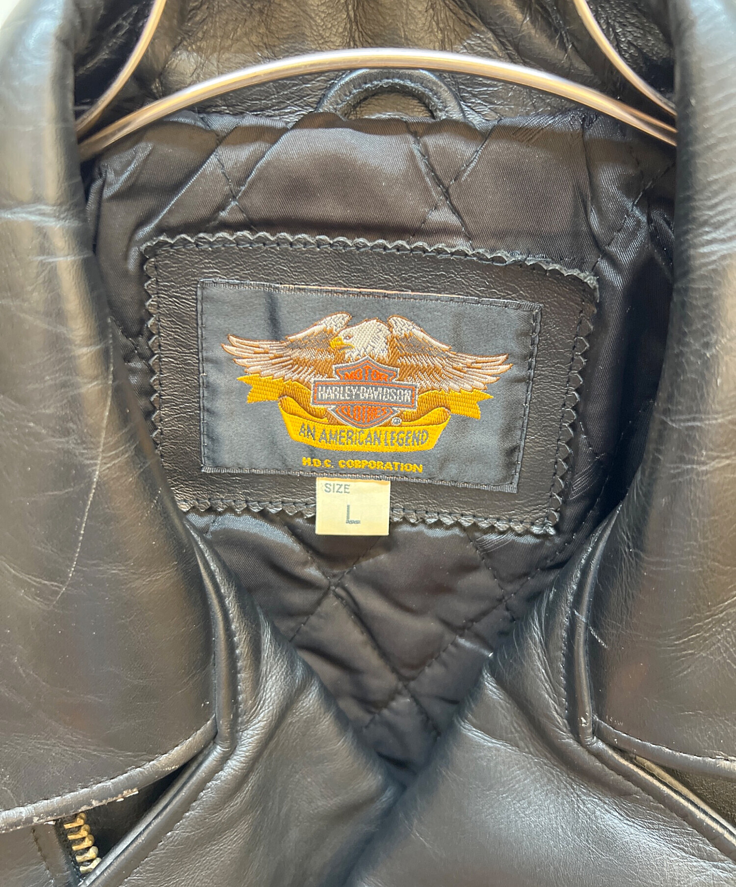 中古・古着通販】HARLEY-DAVIDSON (ハーレーダビッドソン) レザー