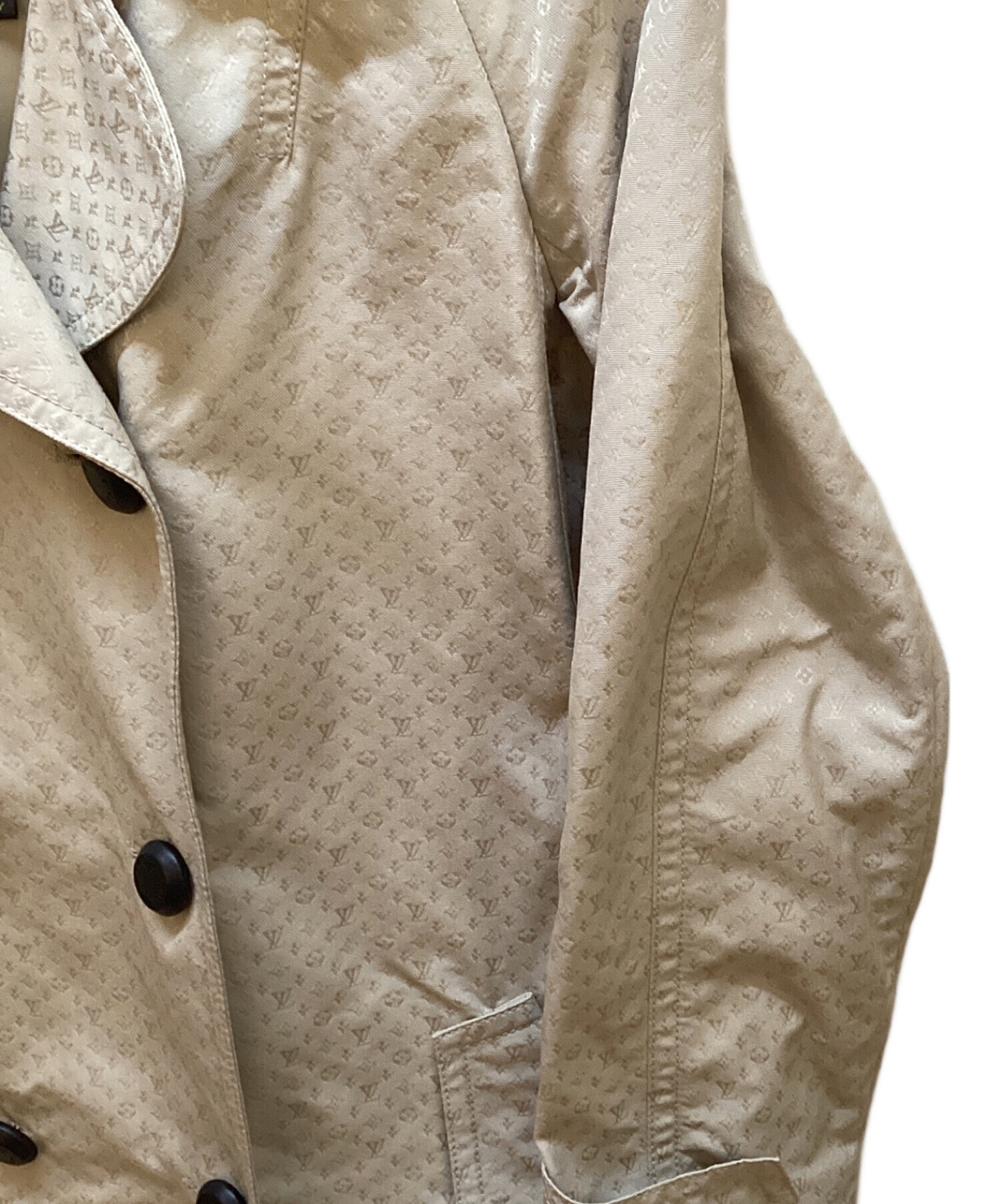 中古・古着通販】LOUIS VUITTON (ルイ ヴィトン) モノグラムトレンチ
