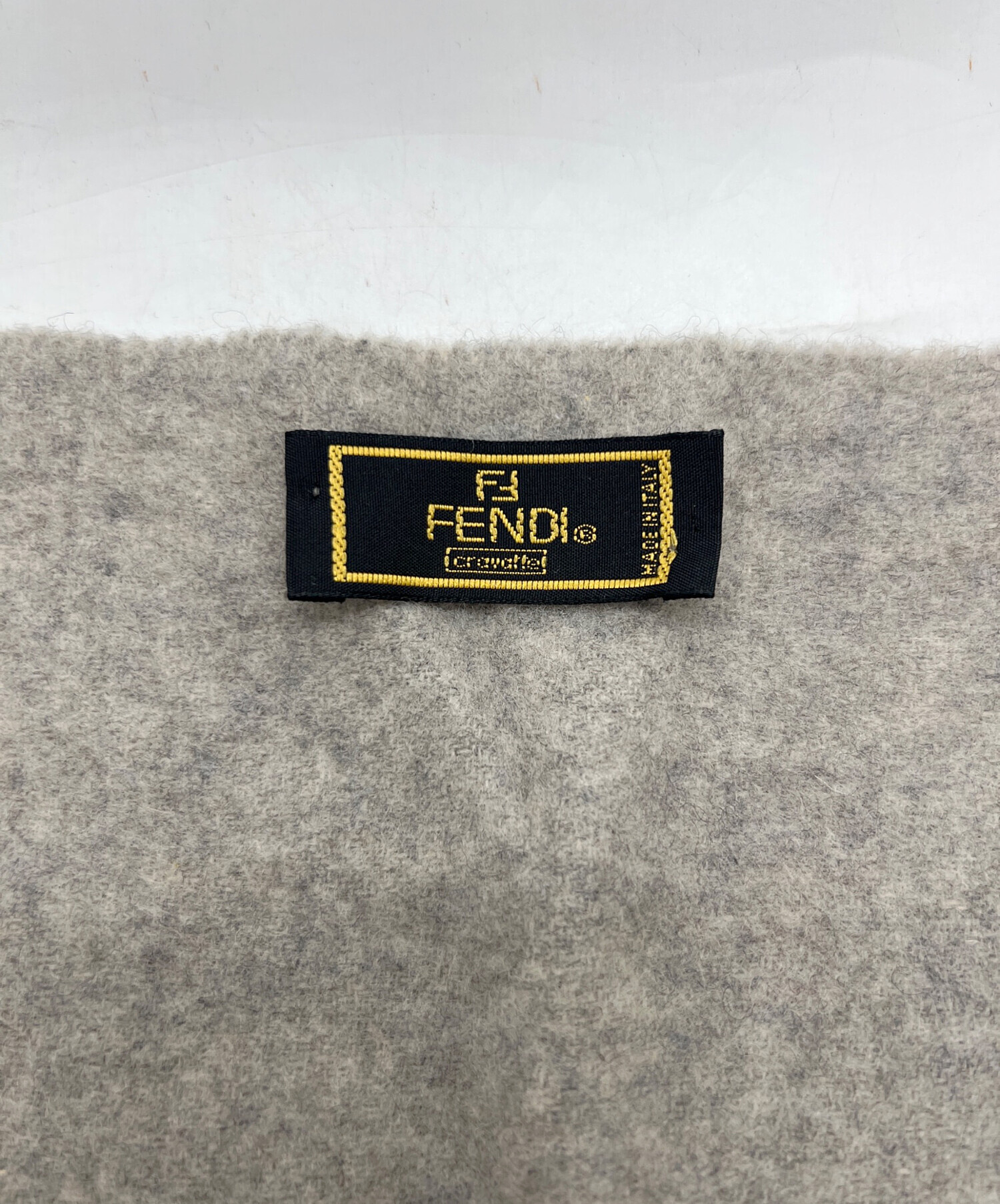 中古・古着通販】FENDI (フェンディ) マフラー グレー｜ブランド・古着