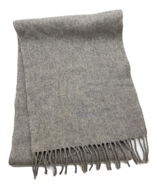 中古・古着通販】FENDI (フェンディ) マフラー グレー｜ブランド・古着
