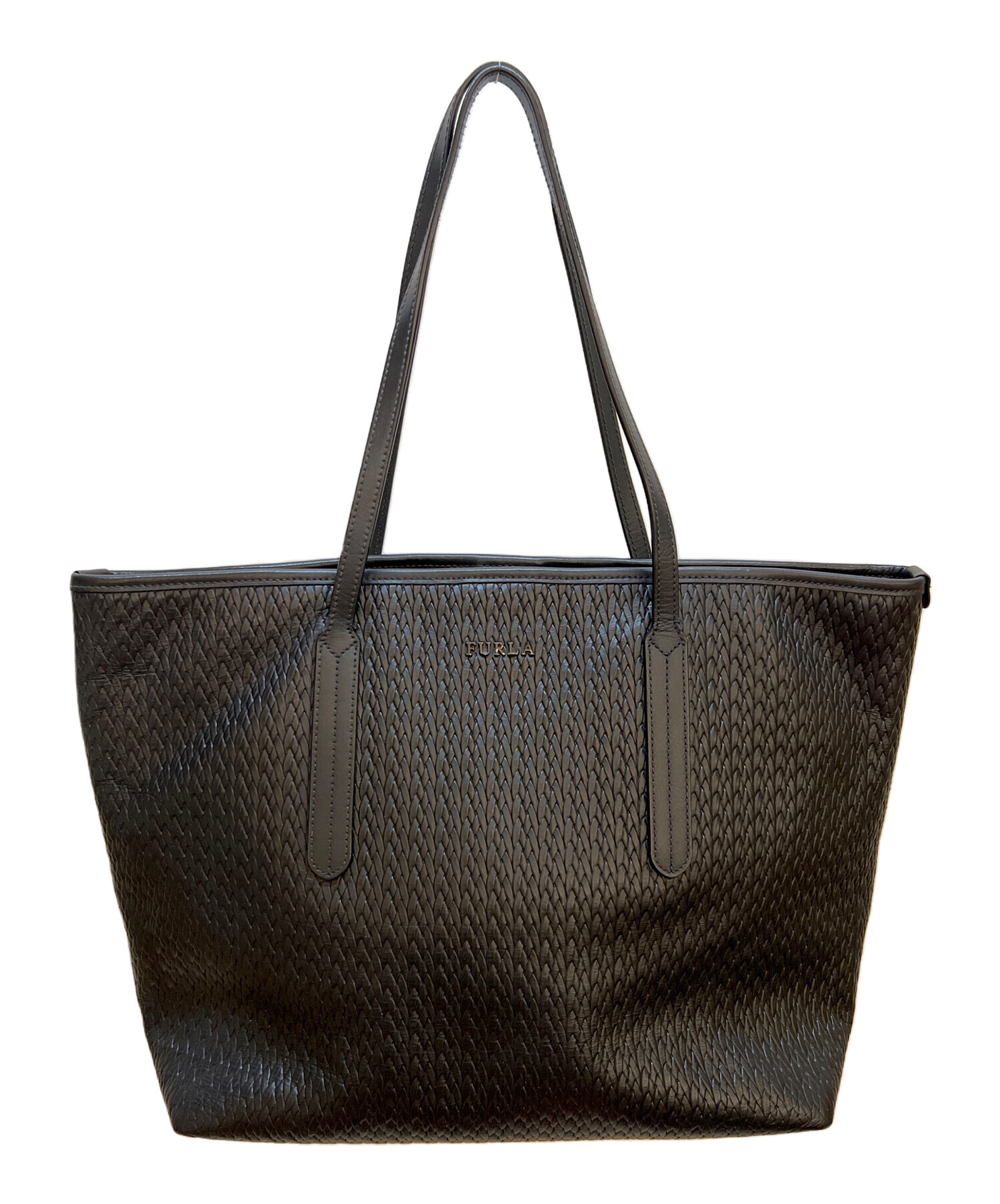 中古・古着通販】FURLA (フルラ) トートバッグ ブラック｜ブランド