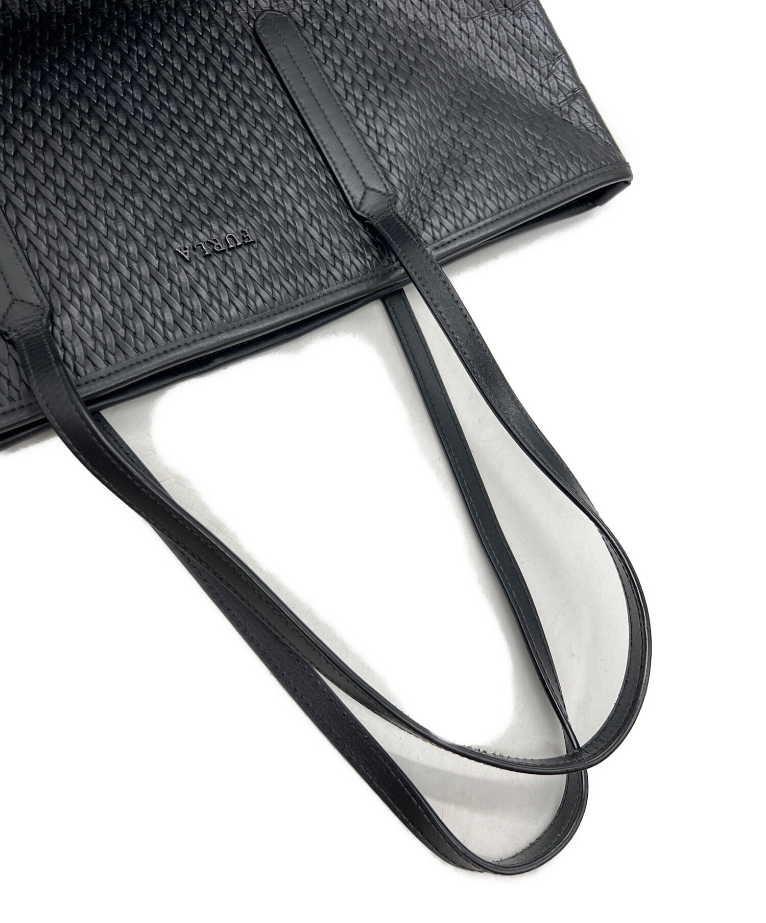 中古・古着通販】FURLA (フルラ) トートバッグ ブラック｜ブランド