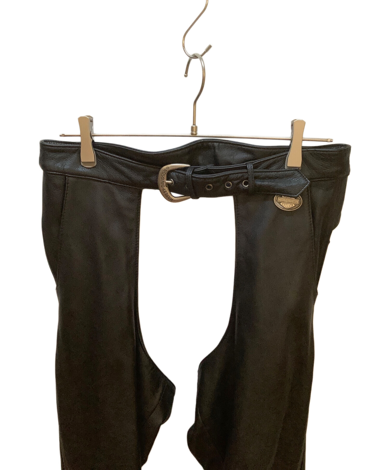 F*U様 HARLEY DAVIDSON レザー チャップス Mサイズ 中古・古着通販】HARLEY-DAVIDSON (ハーレーダビッドソン) レザー