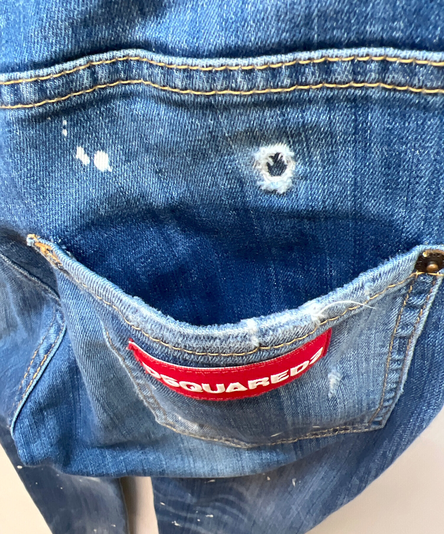 中古・古着通販】DSQUARED2 (ディースクエアード) デニムパンツ