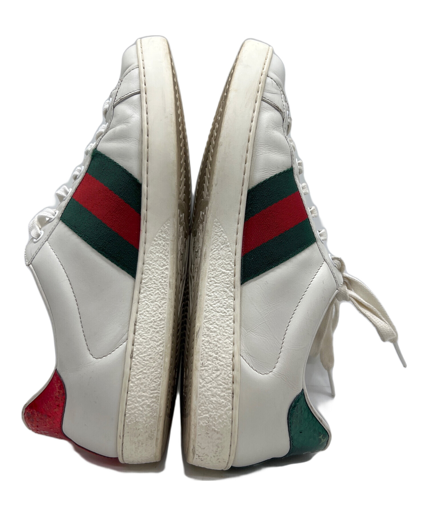 中古・古着通販】GUCCI (グッチ) ローカットスニーカー/エンブロイ