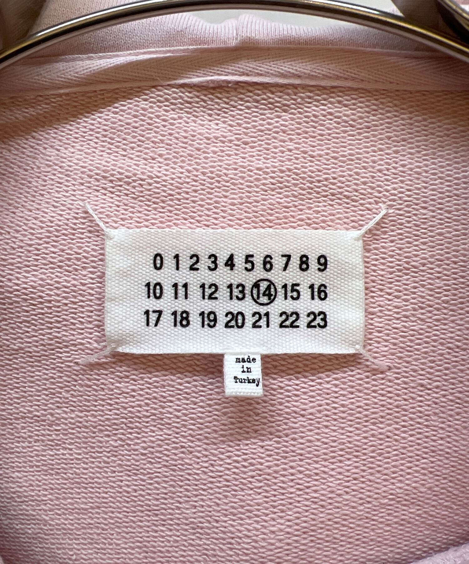 ピンクゴールド　マルジェラ　サイズ40 中古・古着通販】Maison Margiela (メゾンマルジェラ) パーカー ピンク