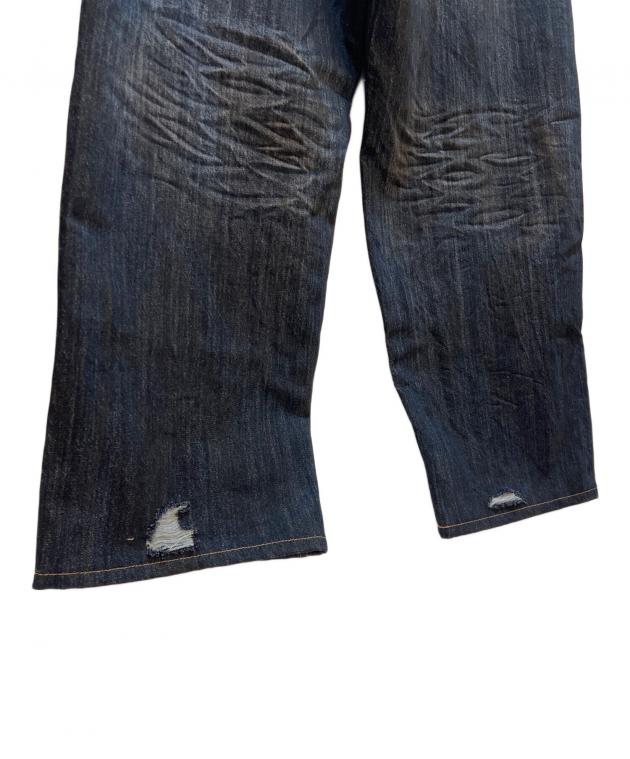 中古・古着通販】THUG CLUB (サグ クラブ) Burn Down Denim Pants