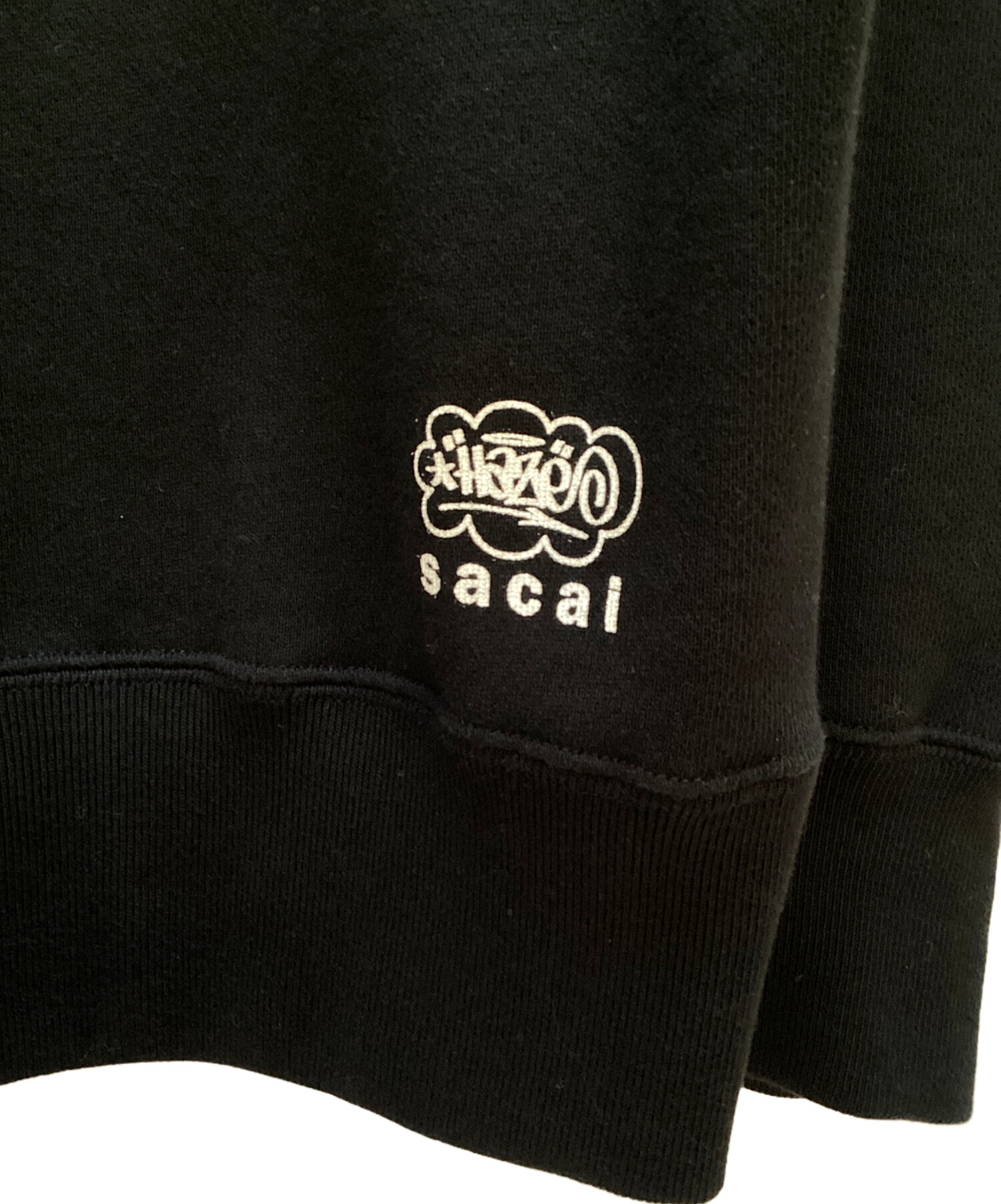 中古・古着通販】sacai (サカイ) Eric Haze Hoodie ブラック サイズ:2