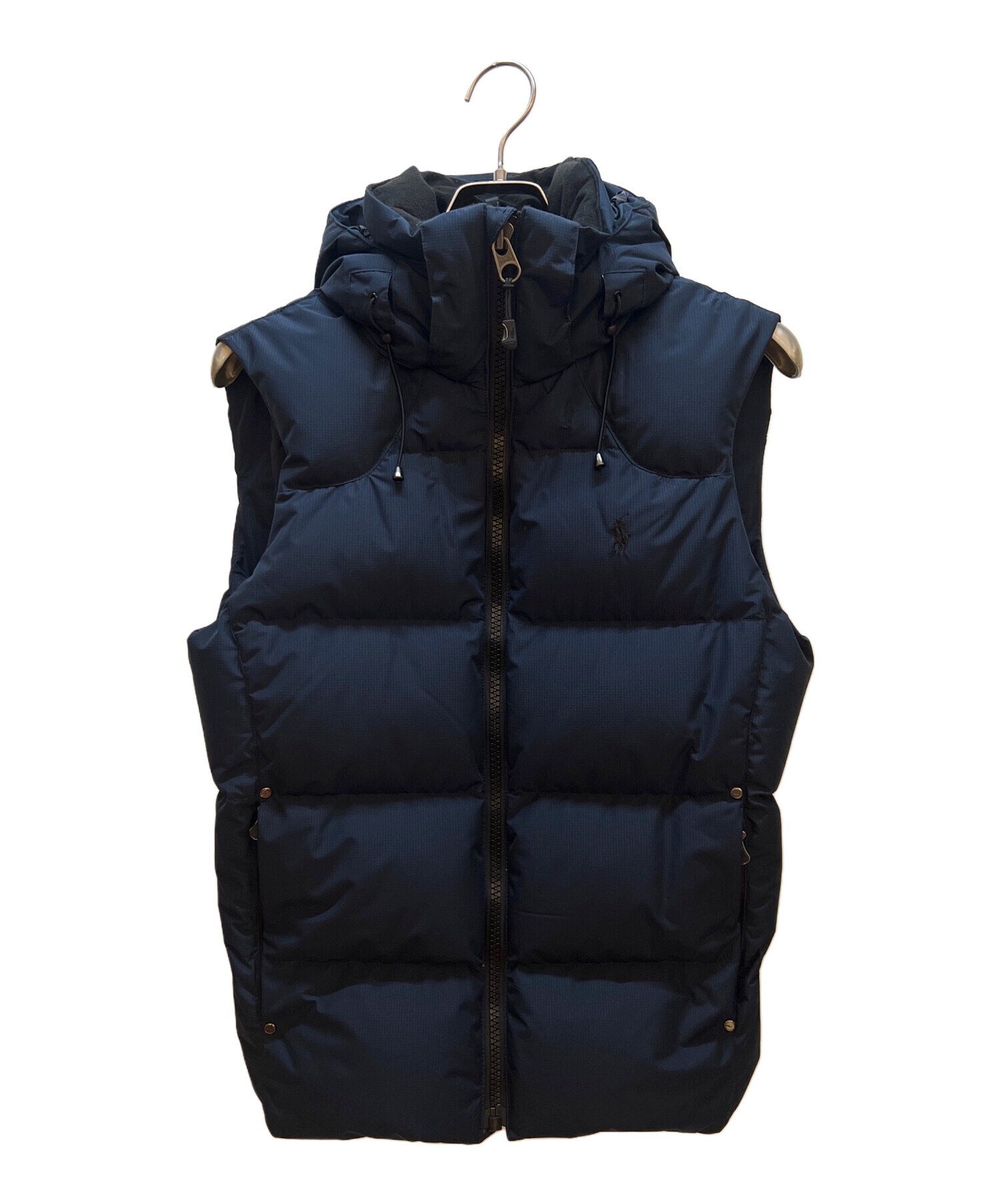 Polo Ralph Lauren ネイビー ダウンベスト XS 中古・古着通販】POLO RALPH LAUREN (ポロ・ラルフローレン) ダウン