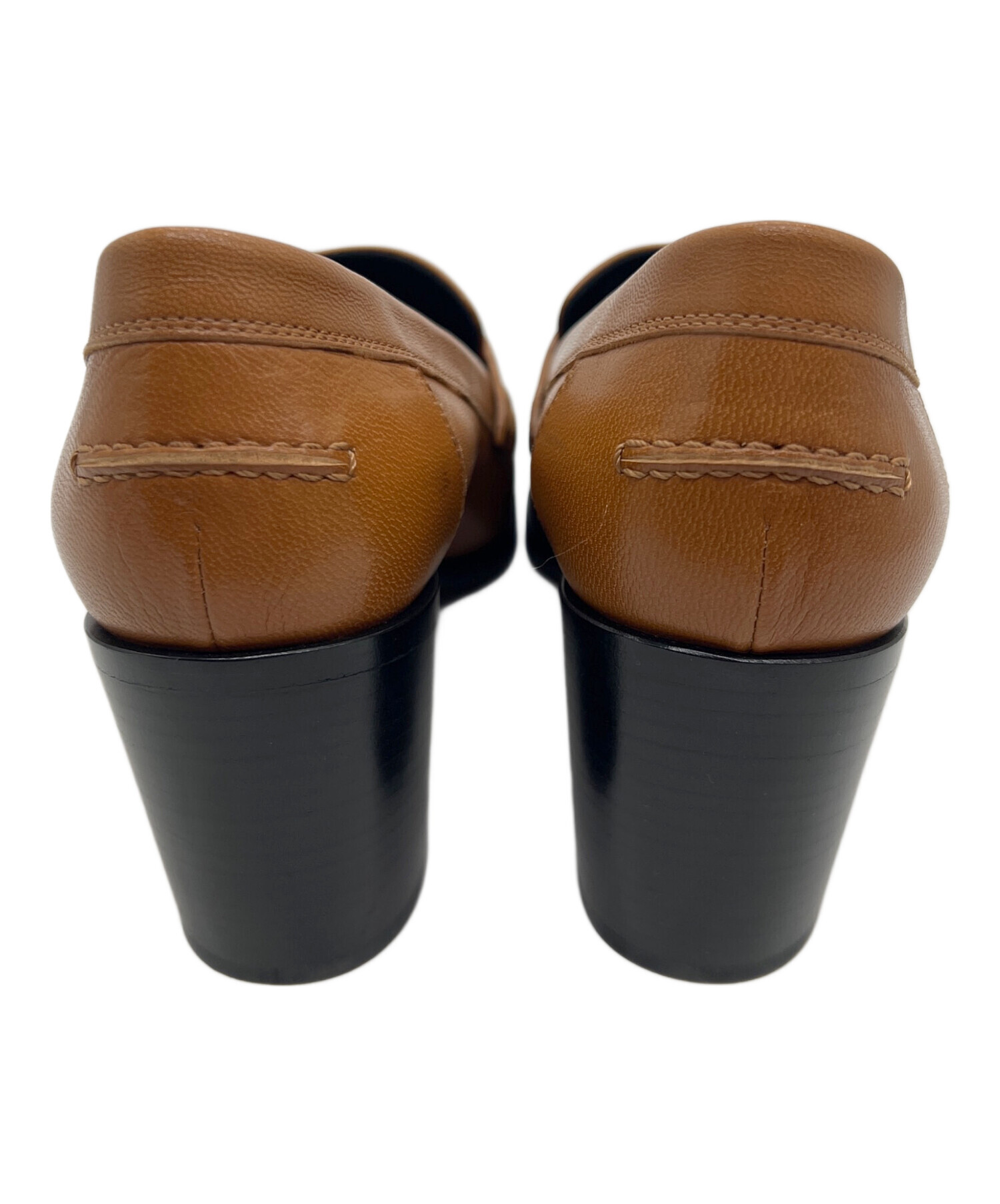 中古・古着通販】HERMES (エルメス) コンスタンスローファー ブラウン